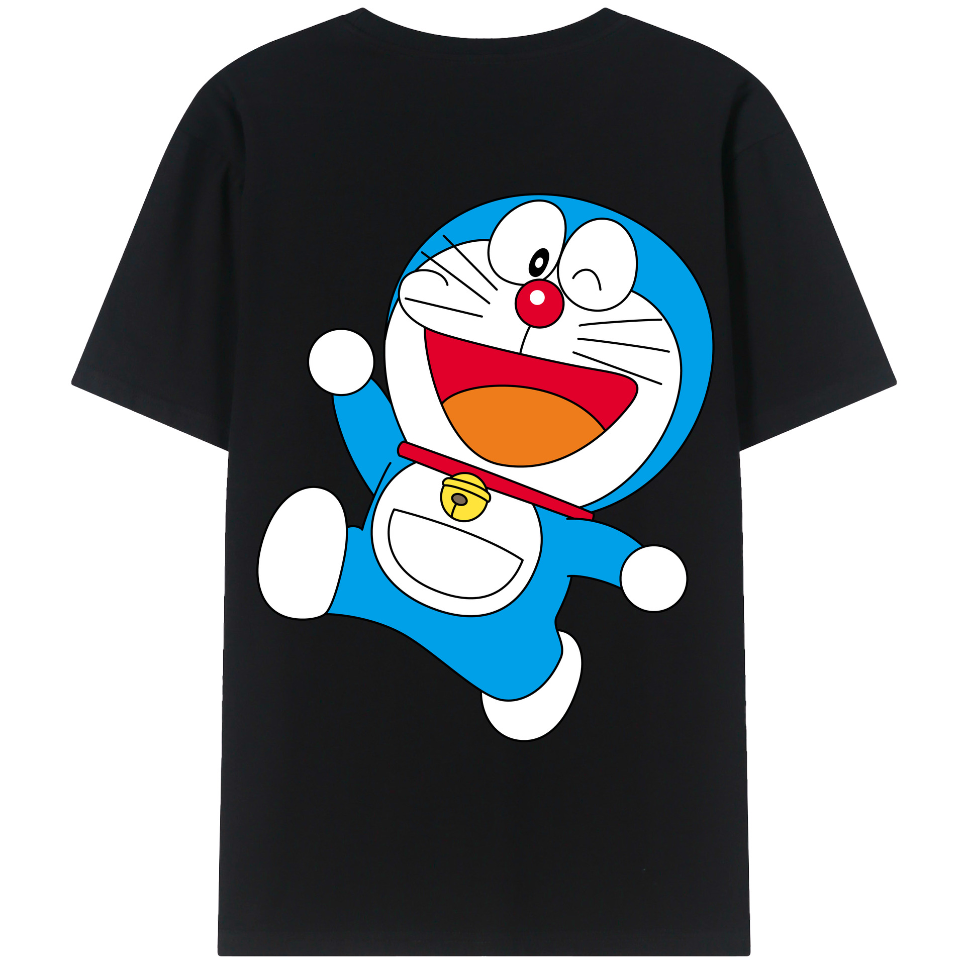 （画像用） ドラえもん Doraemon レディース半袖Tシャツ(バックプリント)