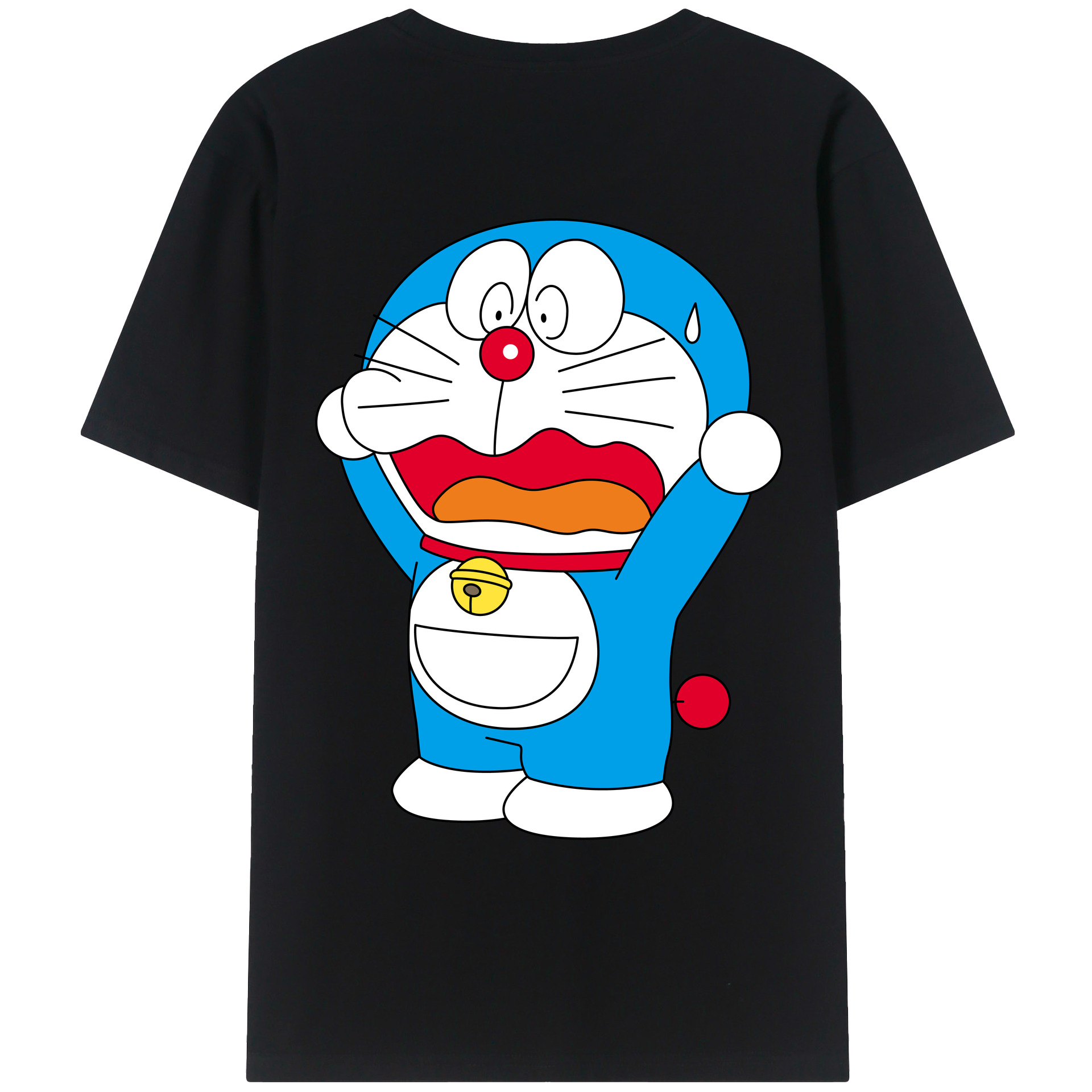 （画像用） ドラえもん Doraemon レディース半袖Tシャツ(バックプリント)