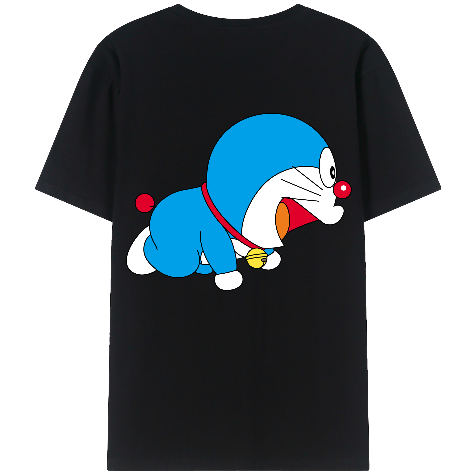 （画像用） ドラえもん Doraemon レディース半袖Tシャツ(バックプリント)
