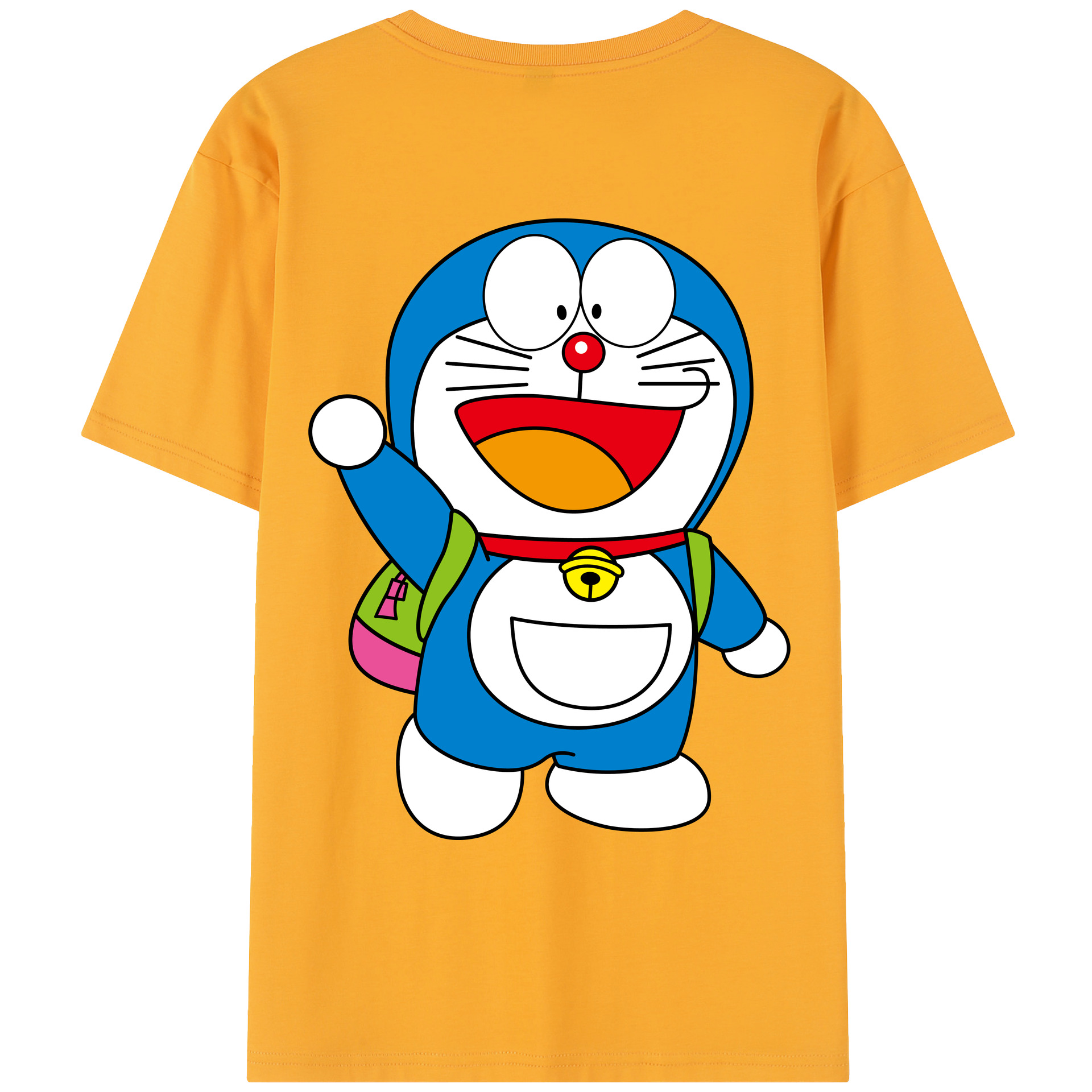 （画像用） ドラえもん Doraemon レディース半袖Tシャツ(バックプリント)