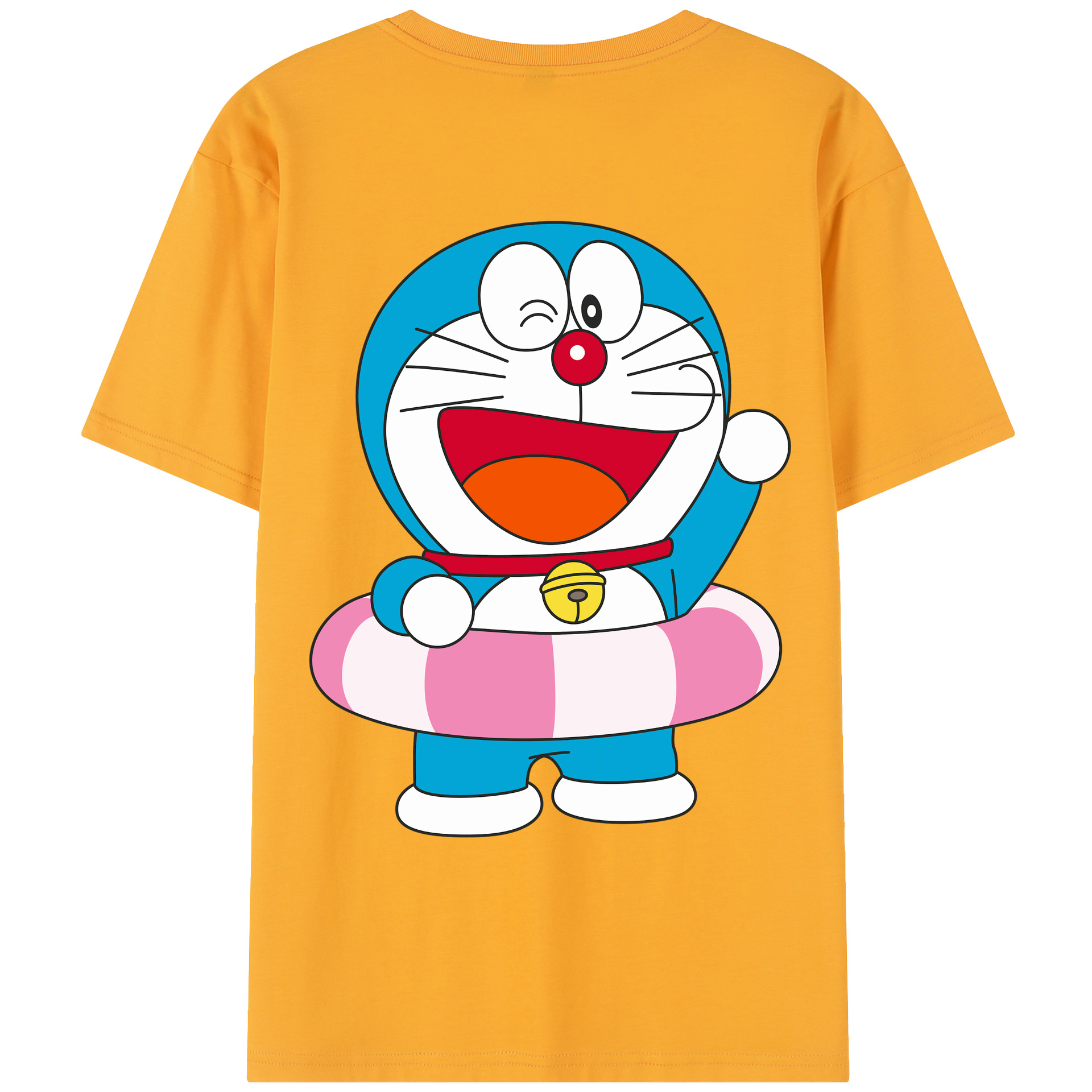 （画像用） ドラえもん Doraemon レディース半袖Tシャツ(バックプリント)