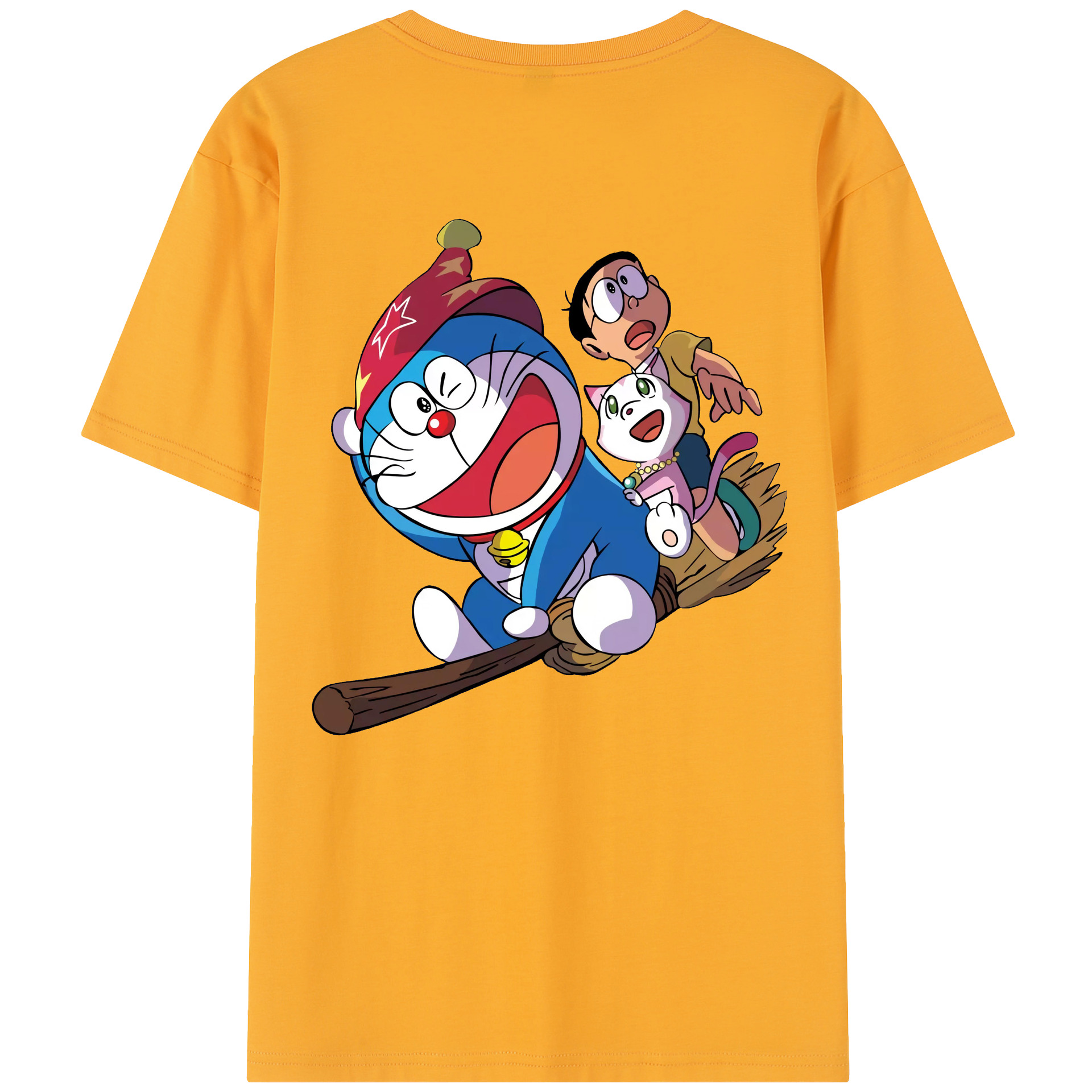 （画像用） ドラえもん Doraemon レディース半袖Tシャツ(バックプリント)