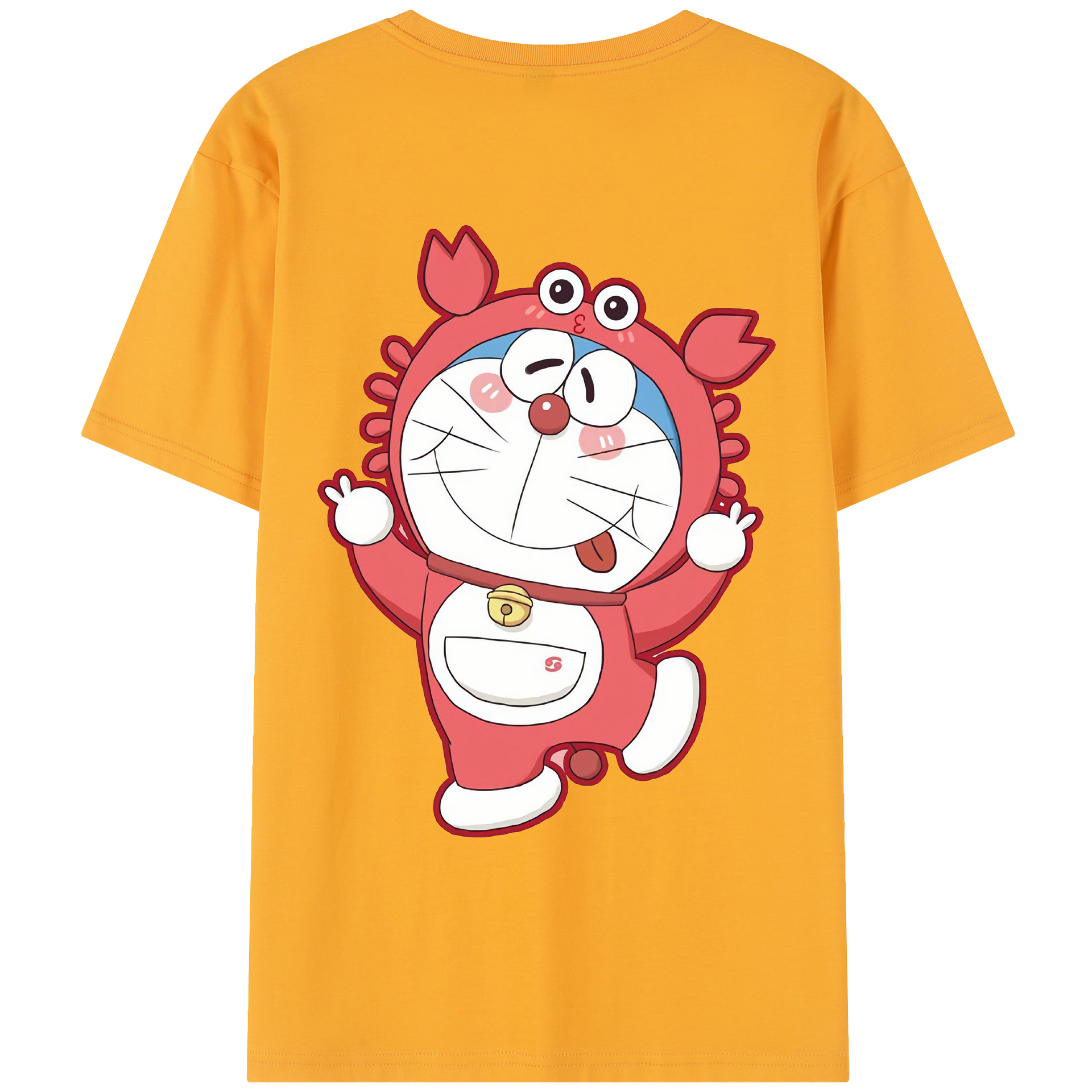 （画像用） ドラえもん Doraemon レディース半袖Tシャツ(バックプリント)