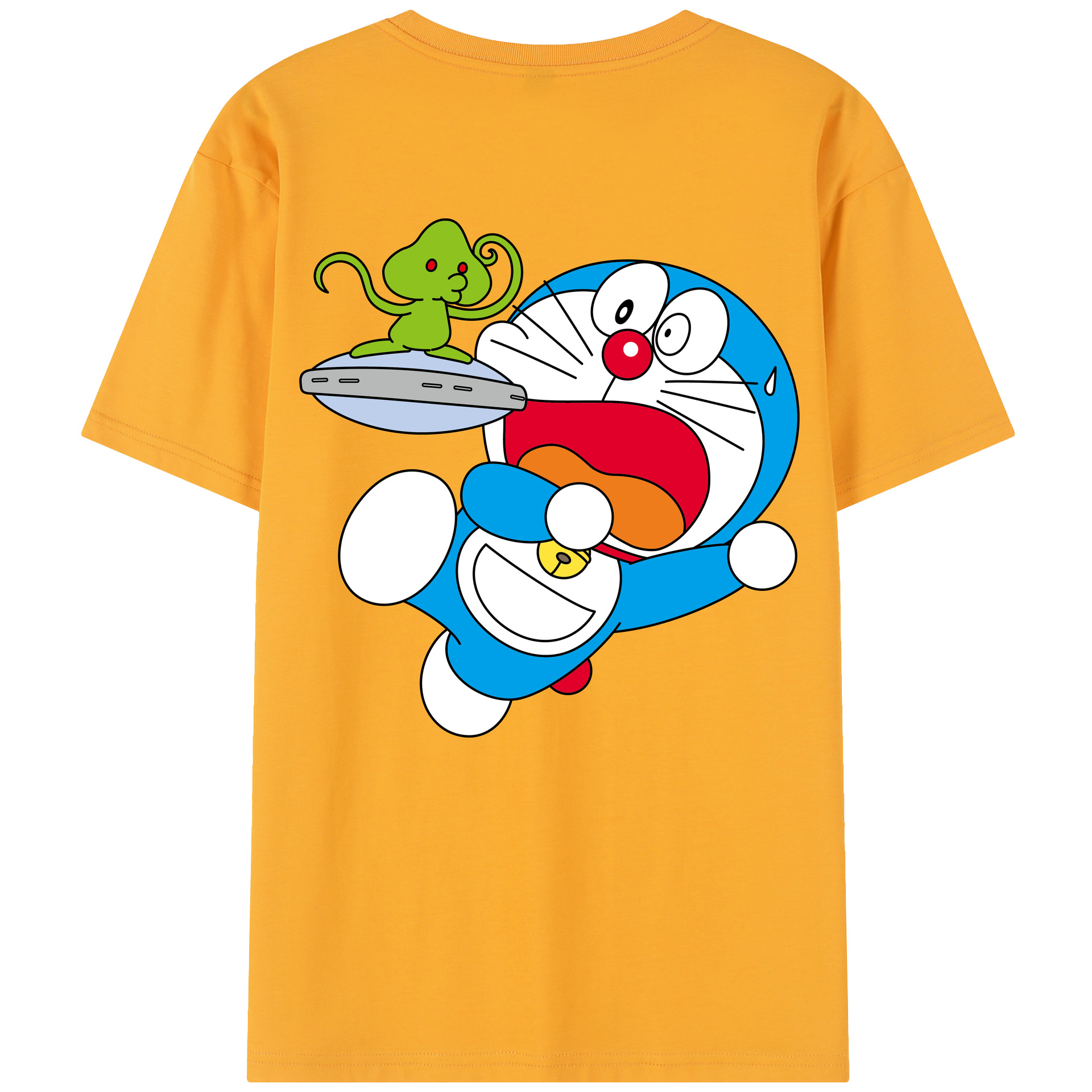（画像用） ドラえもん Doraemon レディース半袖Tシャツ(バックプリント)