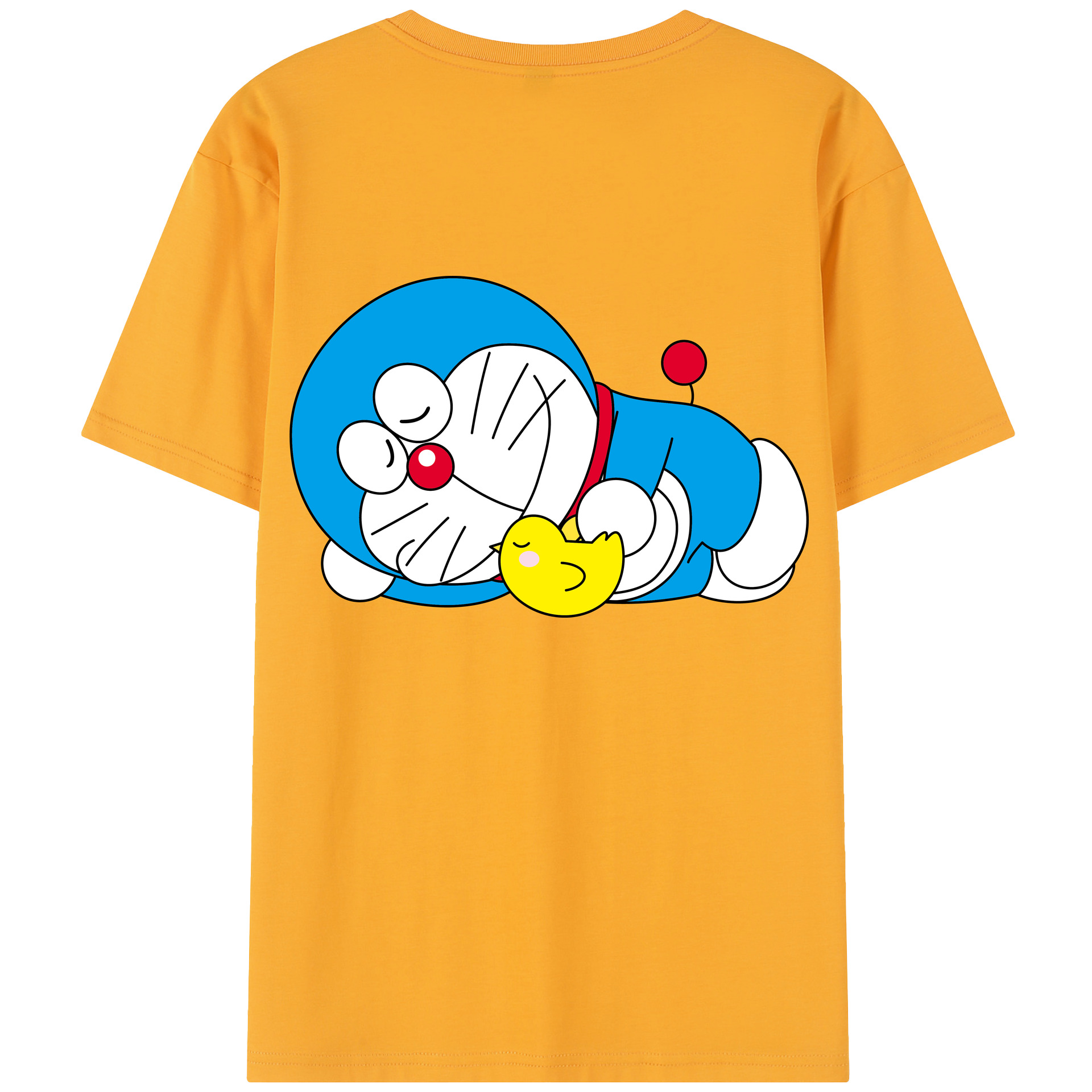（画像用） ドラえもん Doraemon レディース半袖Tシャツ(バックプリント)