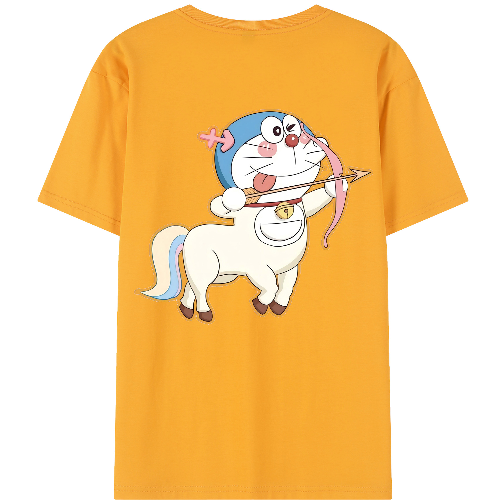 （画像用） ドラえもん Doraemon レディース半袖Tシャツ(バックプリント)
