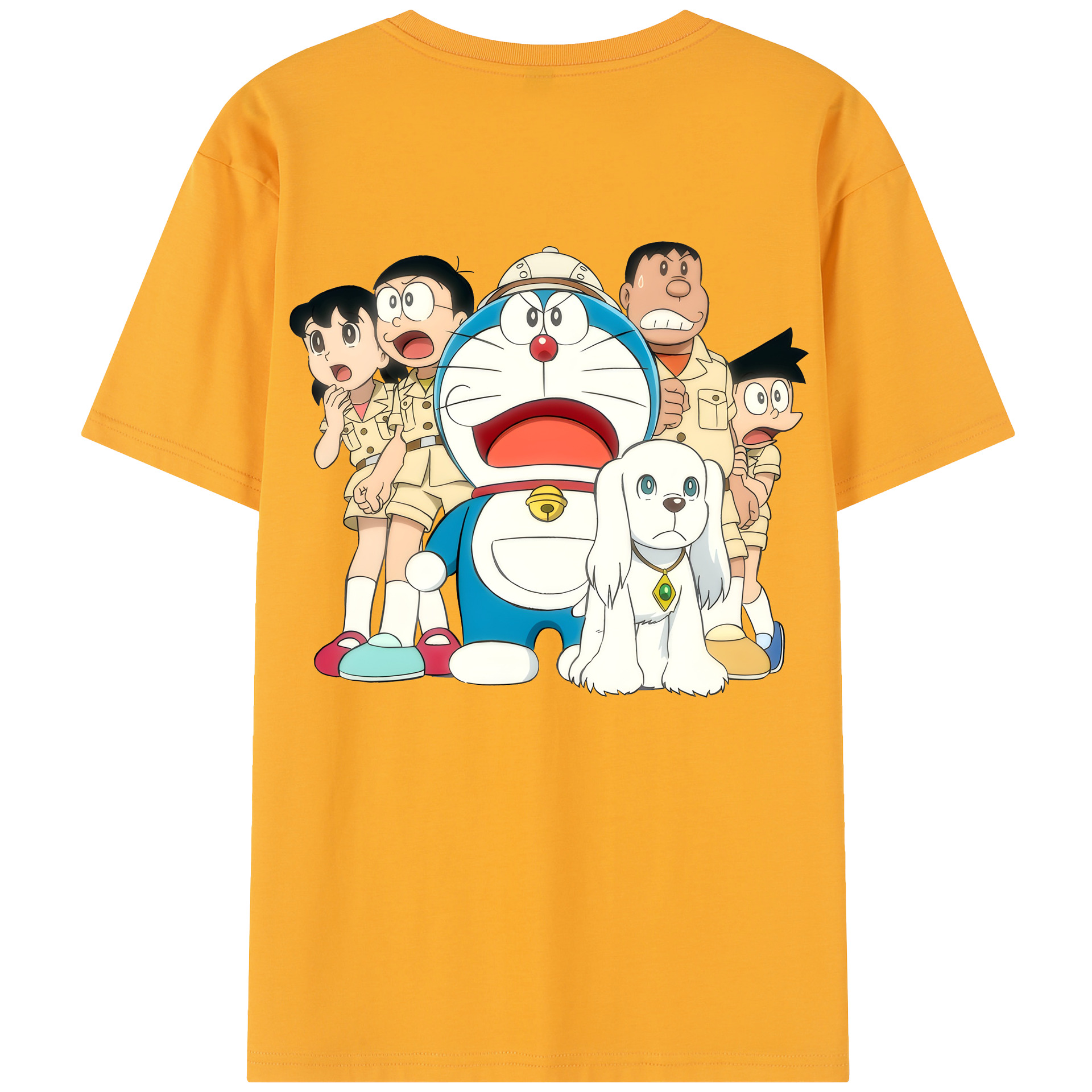 （画像用） ドラえもん Doraemon レディース半袖Tシャツ(バックプリント)