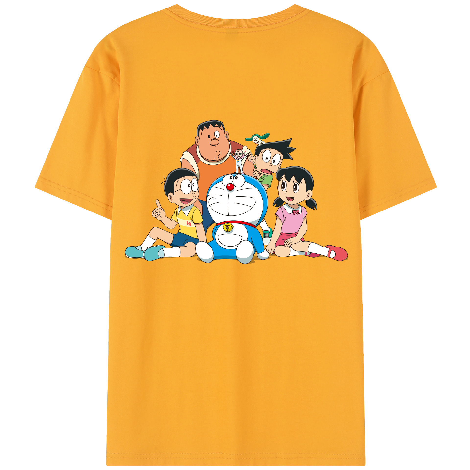 （画像用） ドラえもん Doraemon レディース半袖Tシャツ(バックプリント)