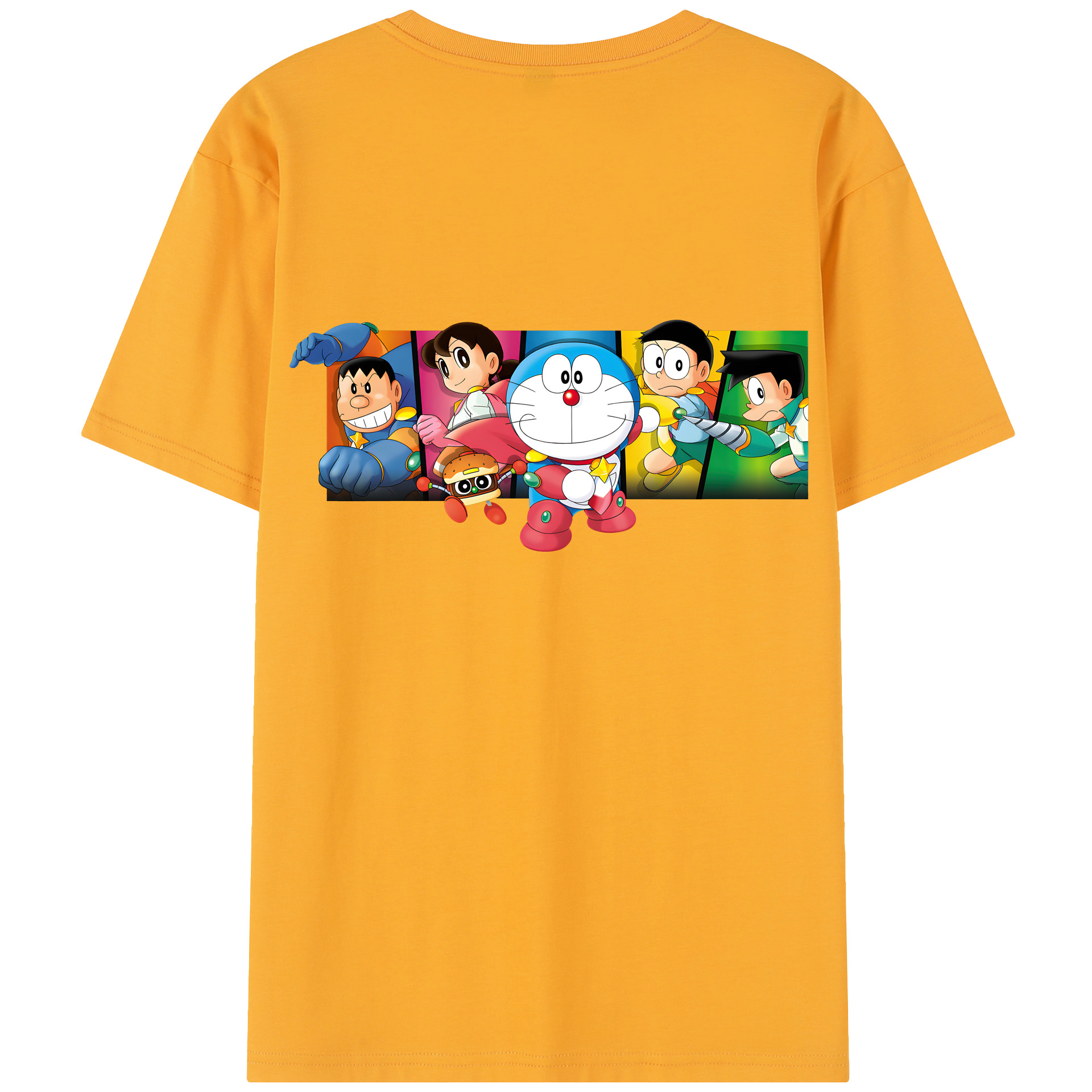 （画像用） ドラえもん Doraemon レディース半袖Tシャツ(バックプリント)