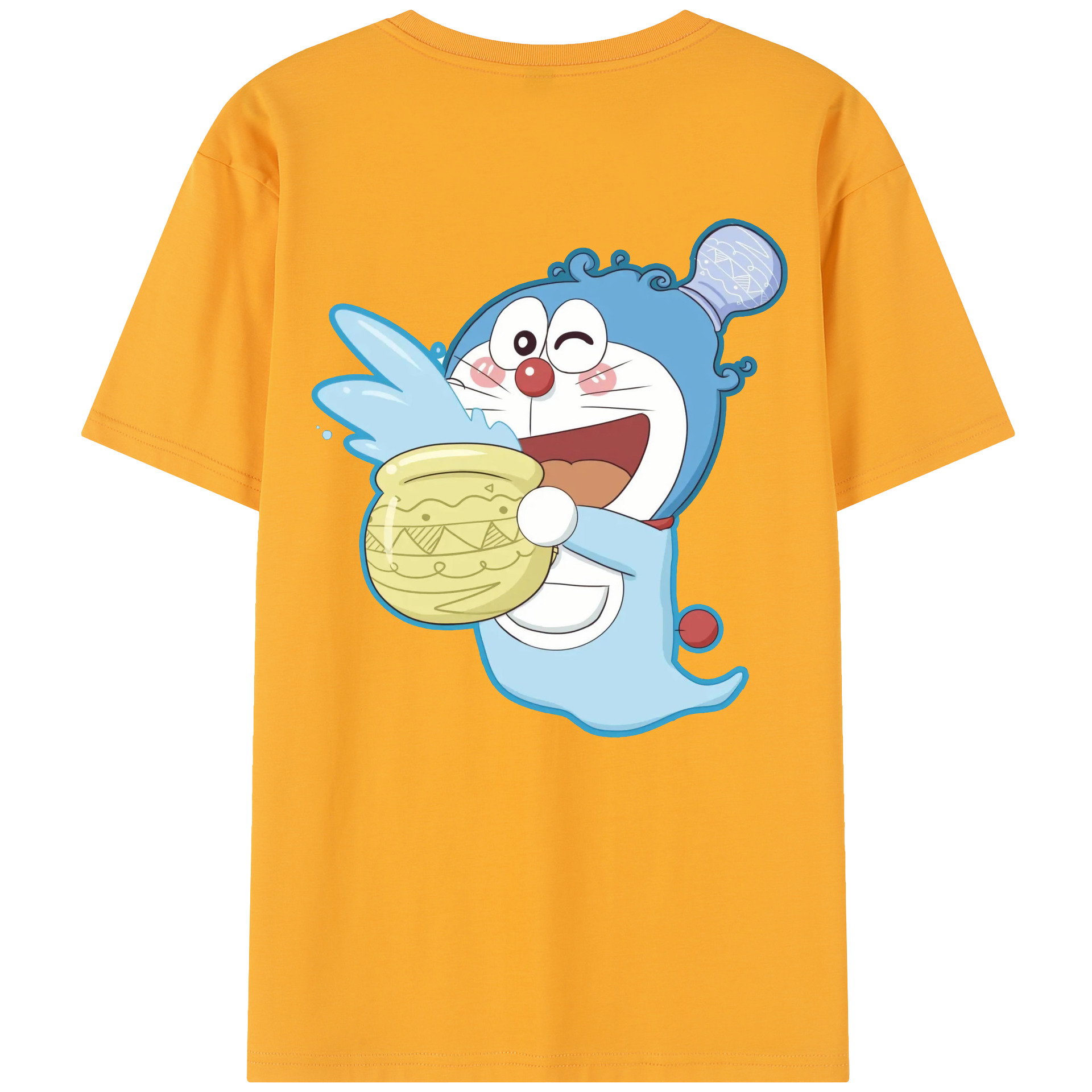 （画像用） ドラえもん Doraemon レディース半袖Tシャツ(バックプリント)