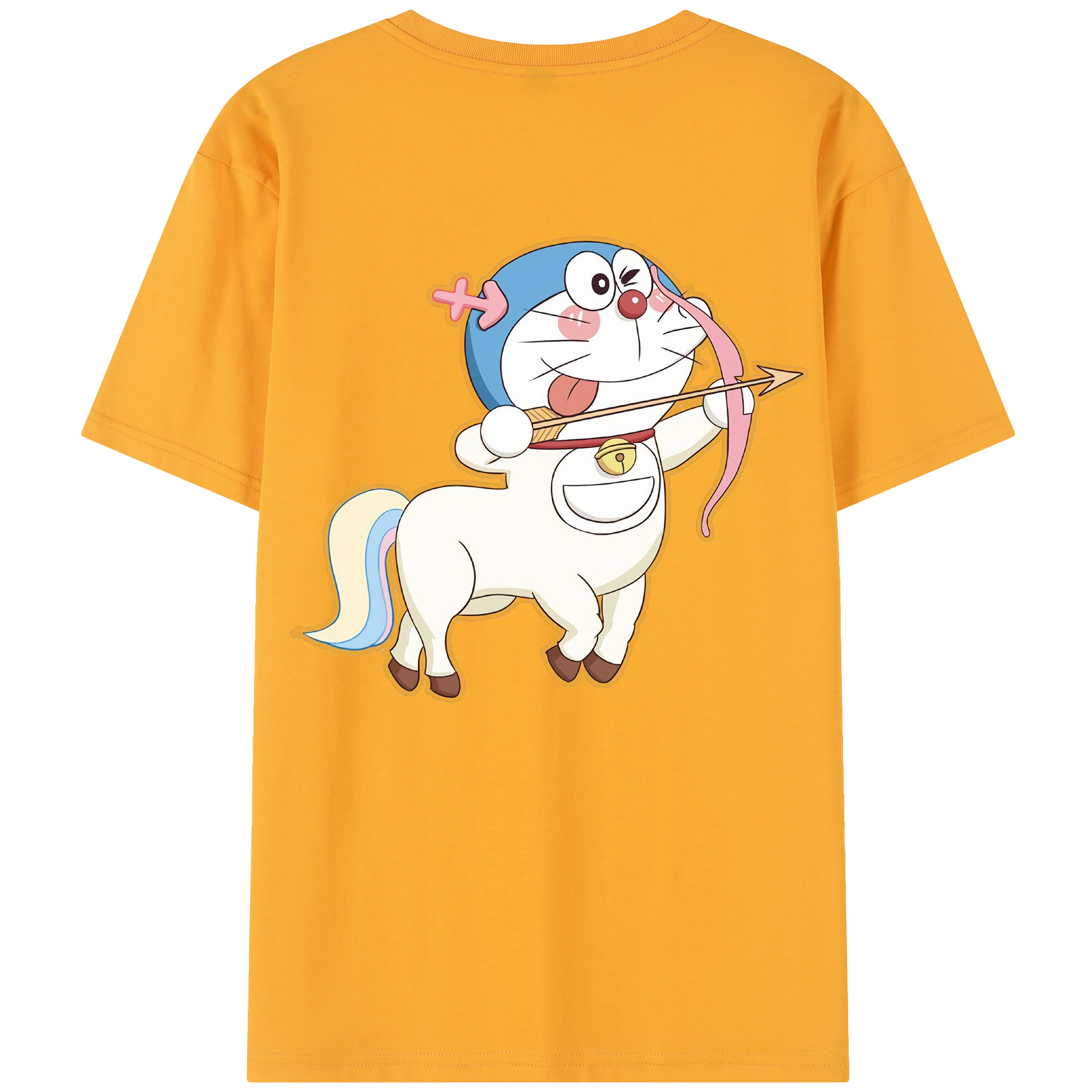 （画像用） ドラえもん Doraemon レディース半袖Tシャツ(バックプリント)