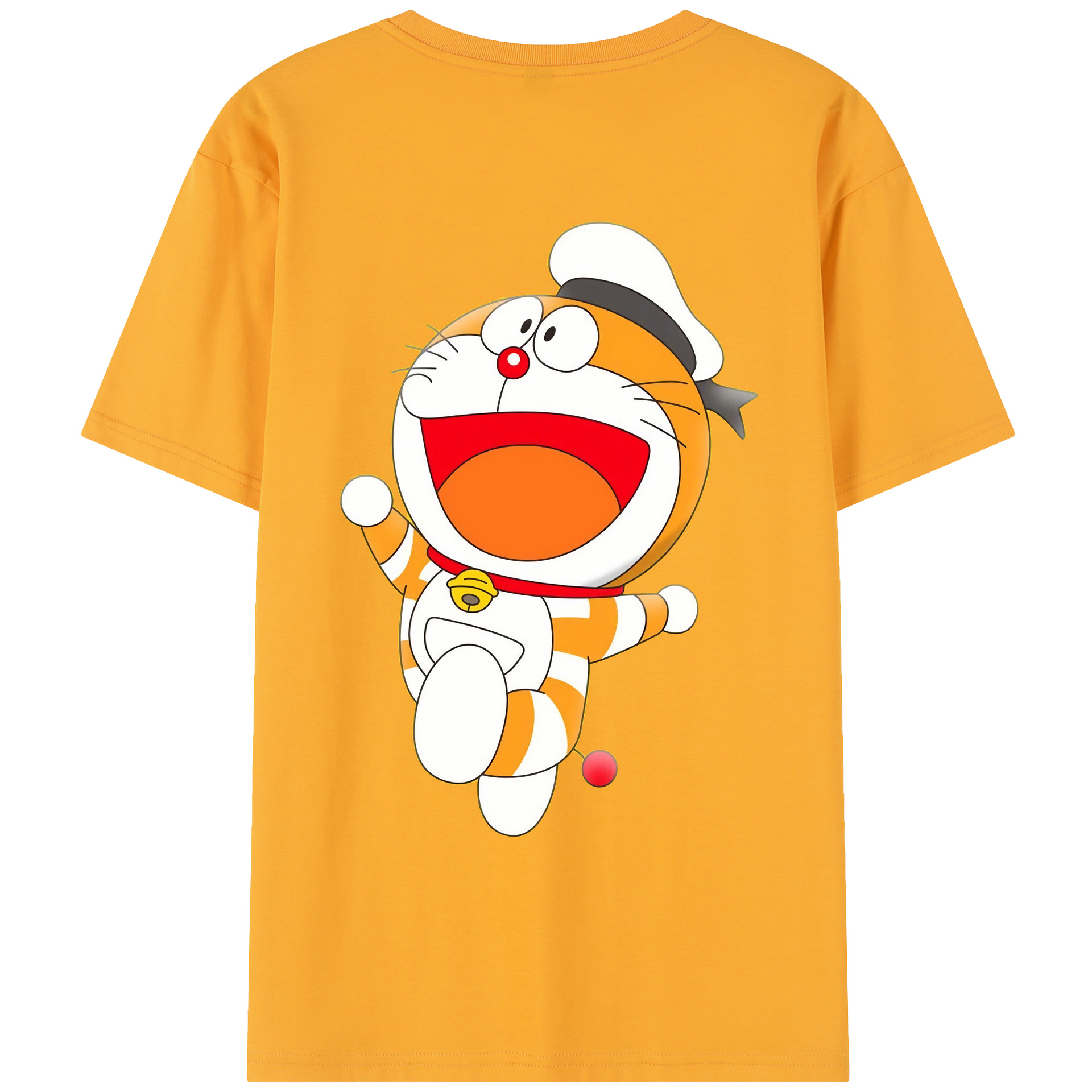 （画像用） ドラえもん Doraemon レディース半袖Tシャツ(バックプリント)