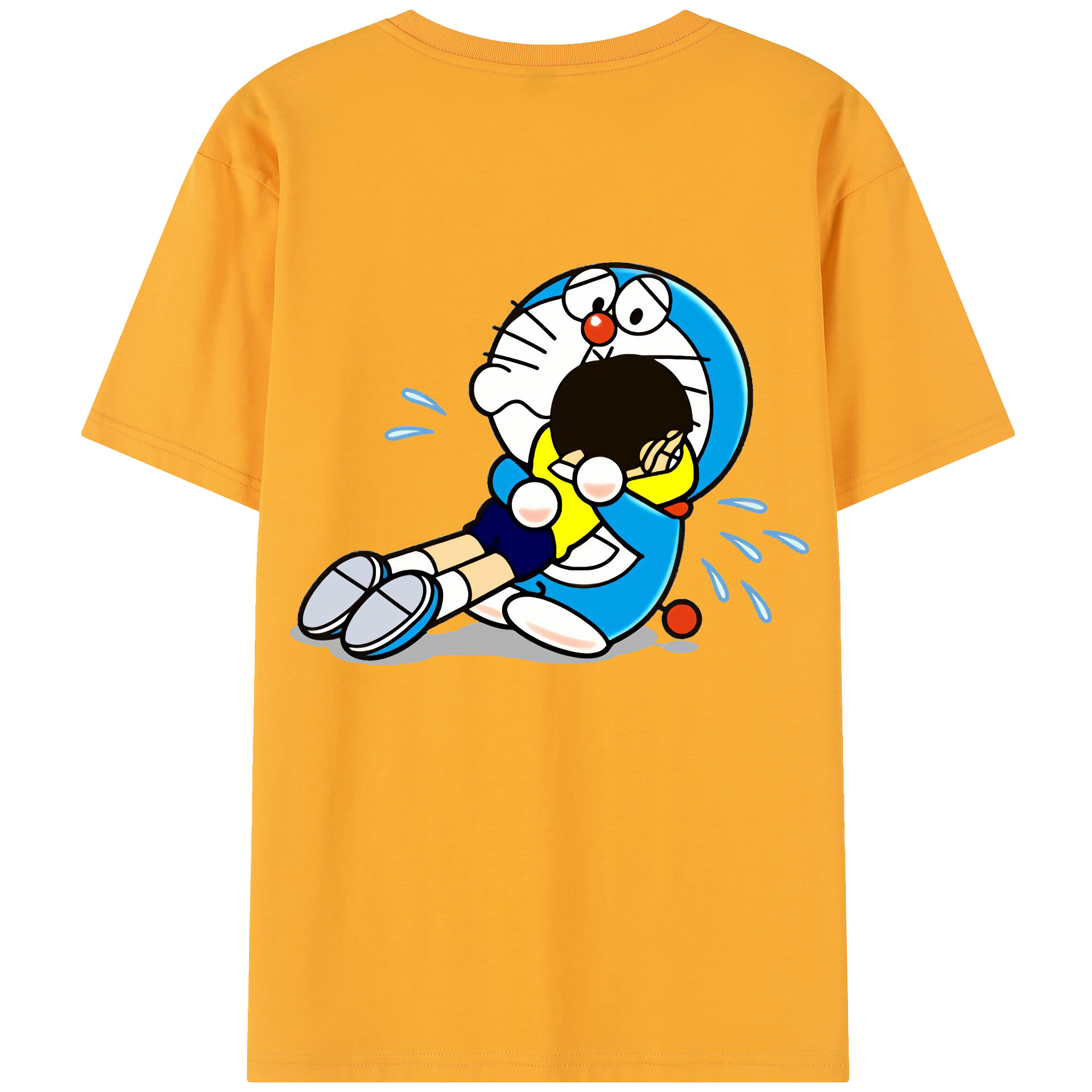 （画像用） ドラえもん Doraemon レディース半袖Tシャツ(バックプリント)