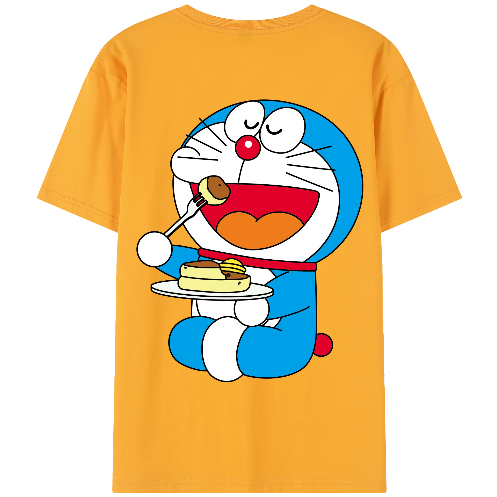 （画像用） ドラえもん Doraemon レディース半袖Tシャツ(バックプリント)