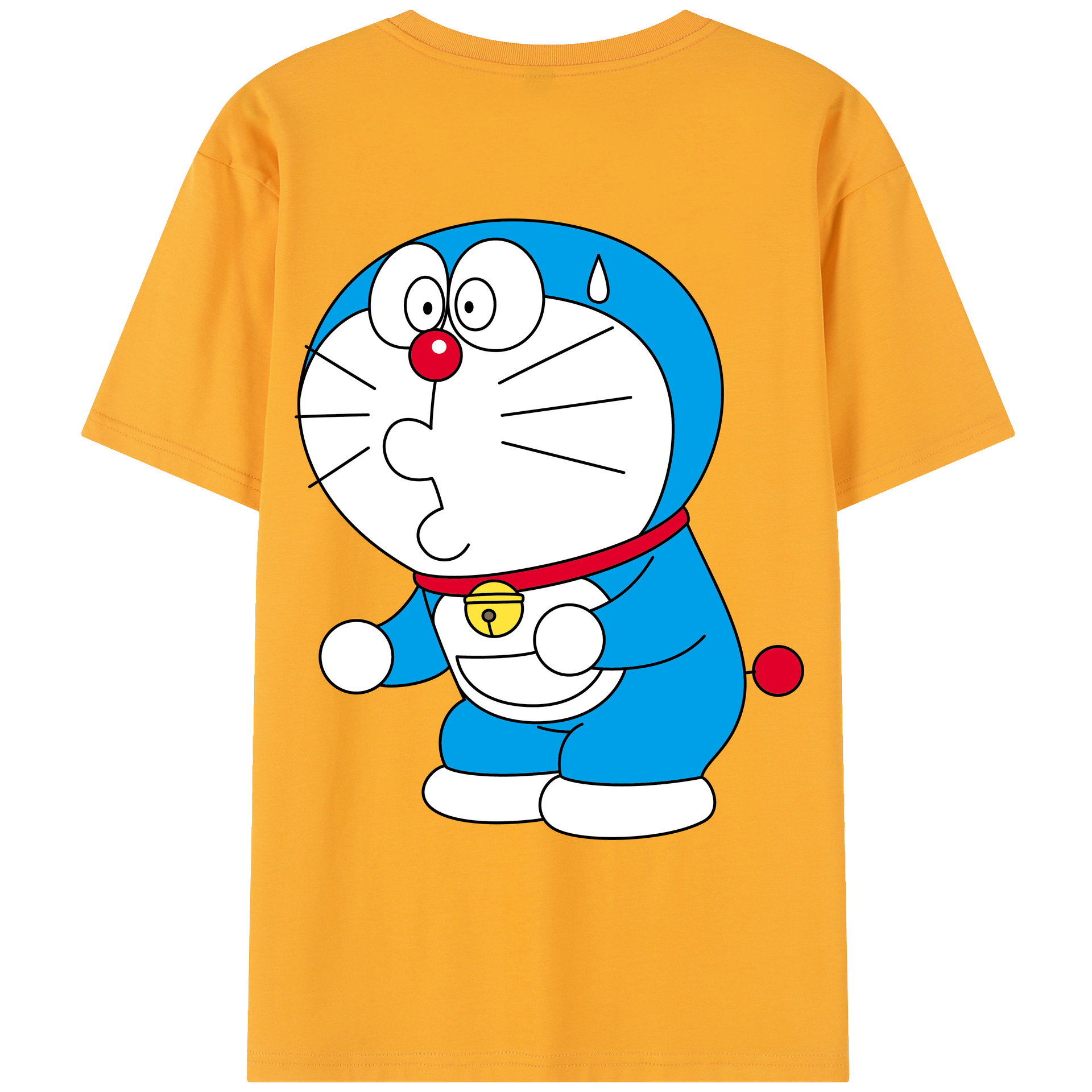 （画像用） ドラえもん Doraemon レディース半袖Tシャツ(バックプリント)