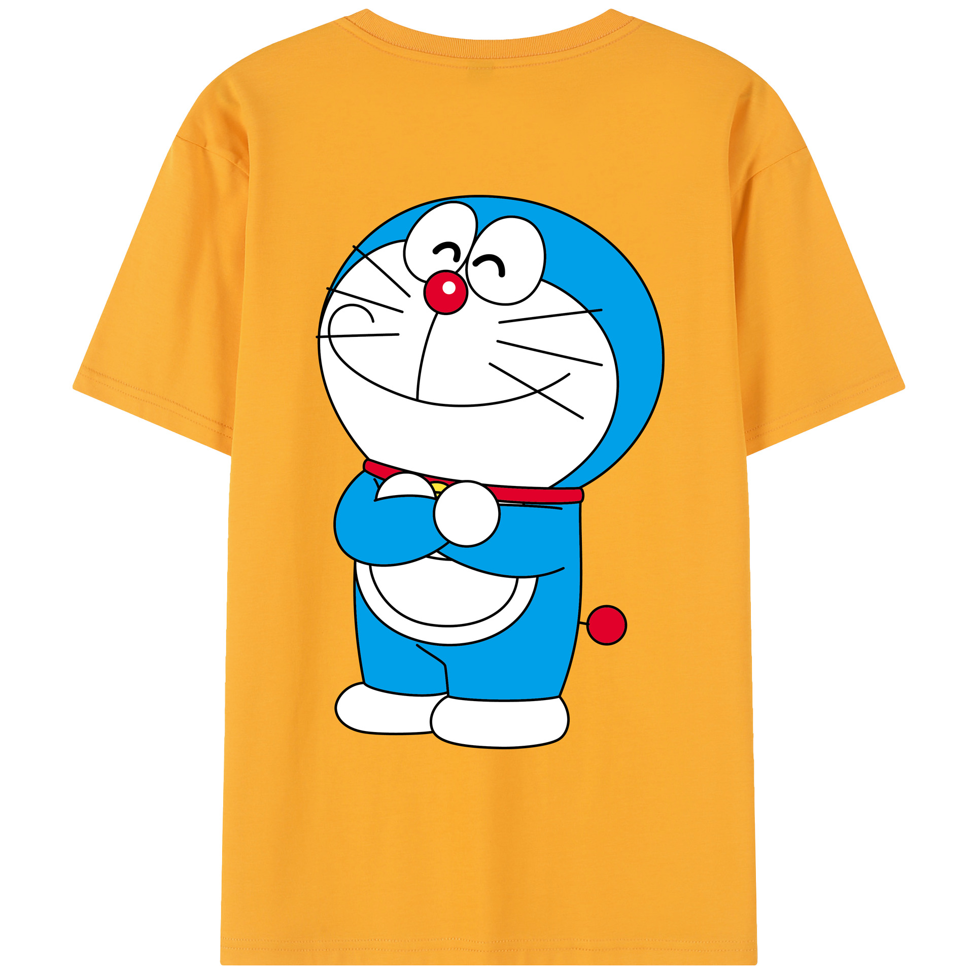 （画像用） ドラえもん Doraemon レディース半袖Tシャツ(バックプリント)