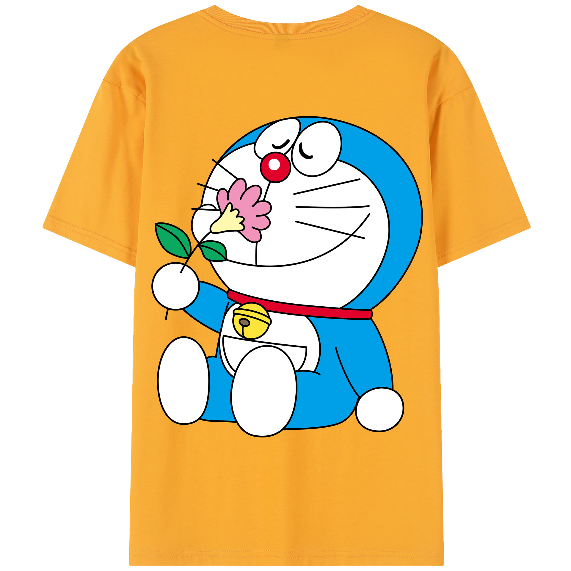 （画像用） ドラえもん Doraemon レディース半袖Tシャツ(バックプリント)