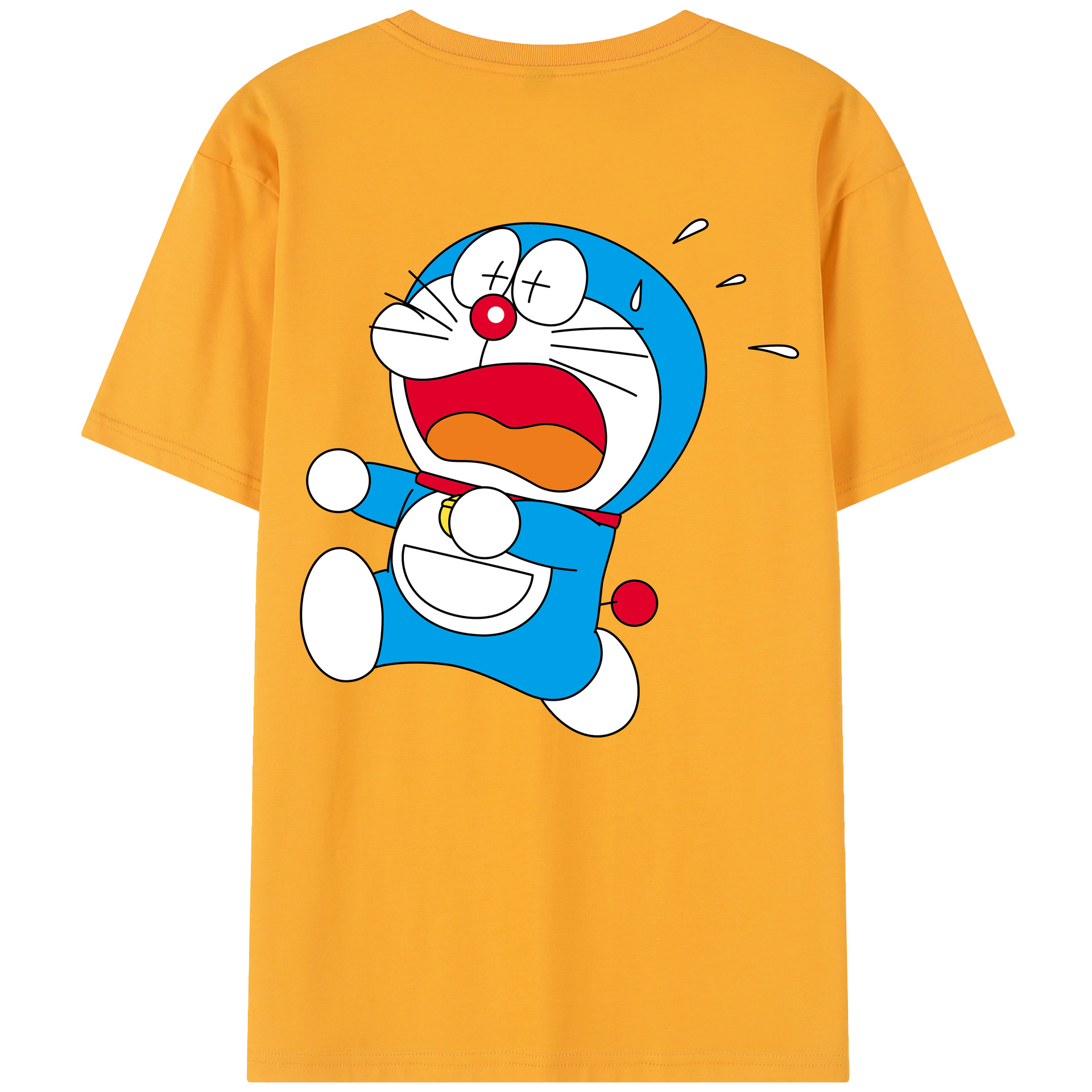 （画像用） ドラえもん Doraemon レディース半袖Tシャツ(バックプリント)