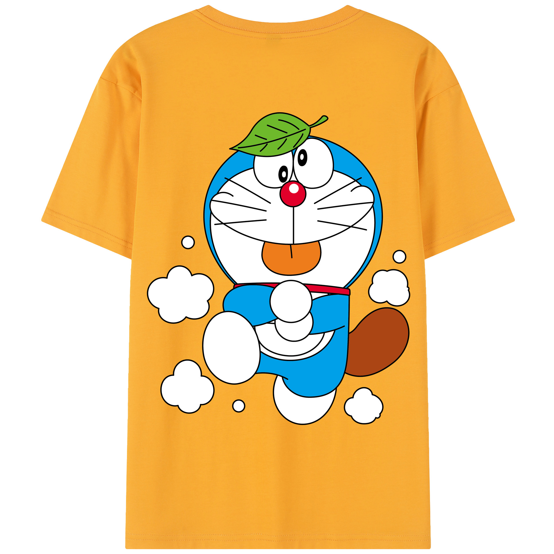 （画像用） ドラえもん Doraemon レディース半袖Tシャツ(バックプリント)