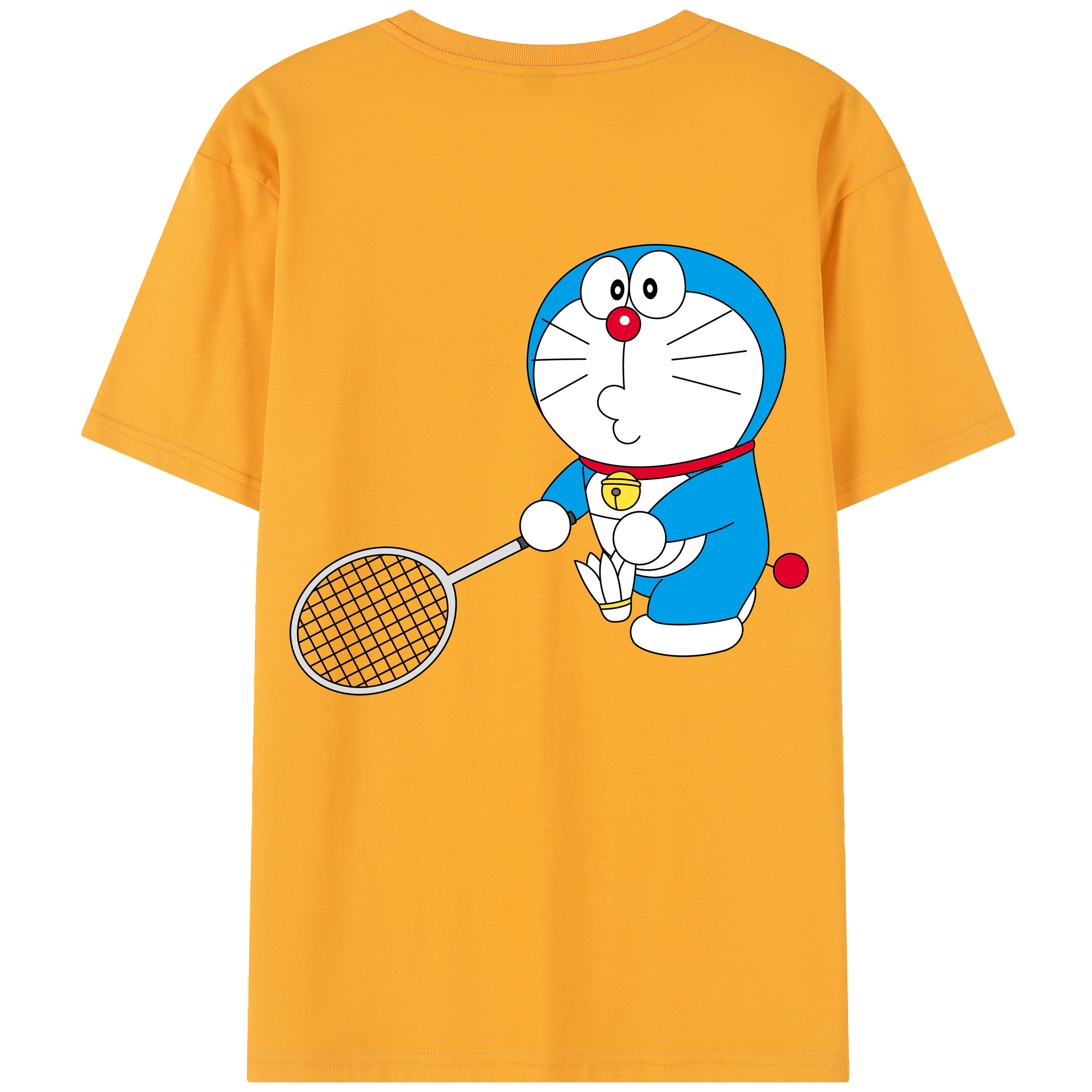 （画像用） ドラえもん Doraemon レディース半袖Tシャツ(バックプリント)