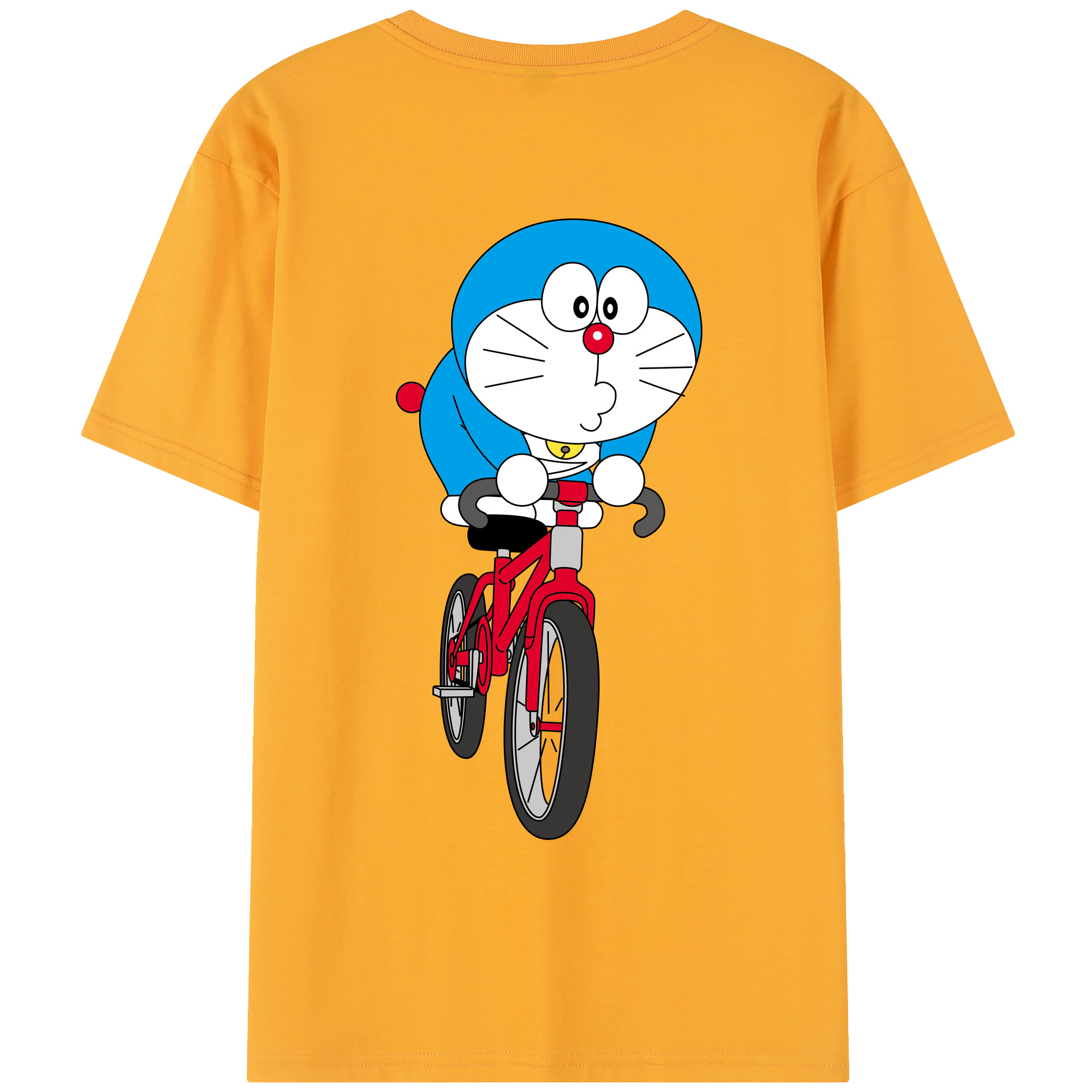 （画像用） ドラえもん Doraemon レディース半袖Tシャツ(バックプリント)