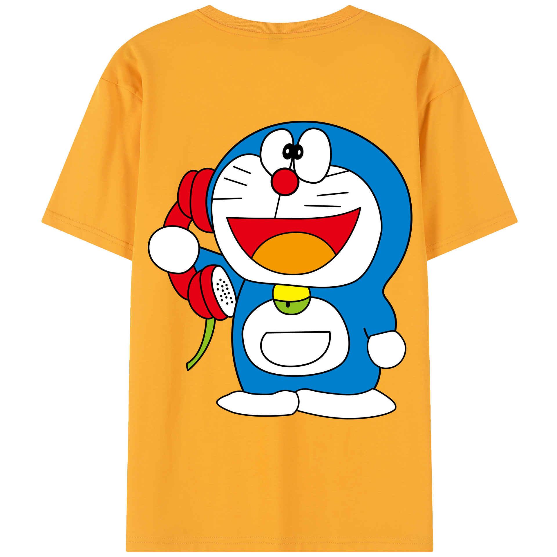 （画像用） ドラえもん Doraemon レディース半袖Tシャツ(バックプリント)