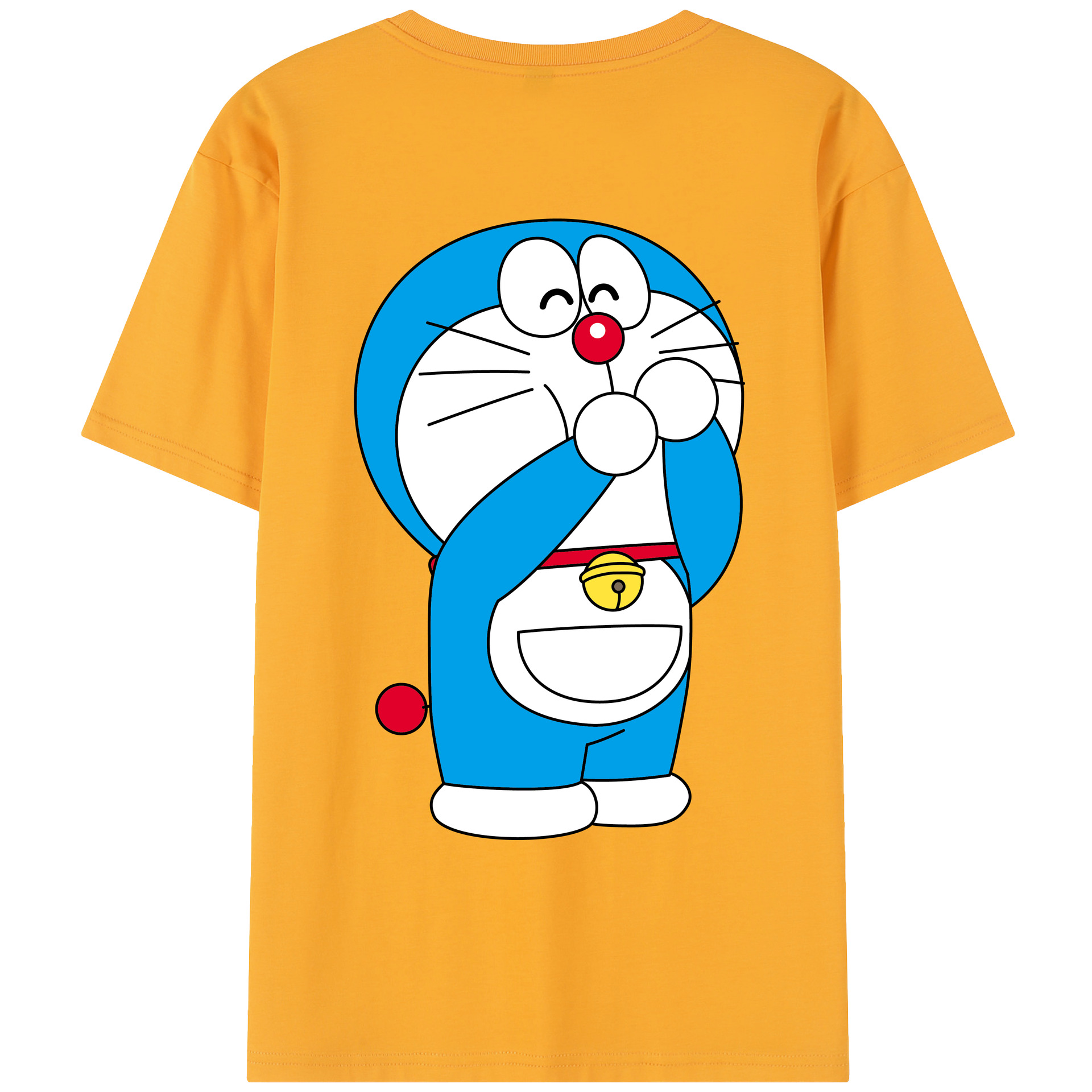 （画像用） ドラえもん Doraemon レディース半袖Tシャツ(バックプリント)