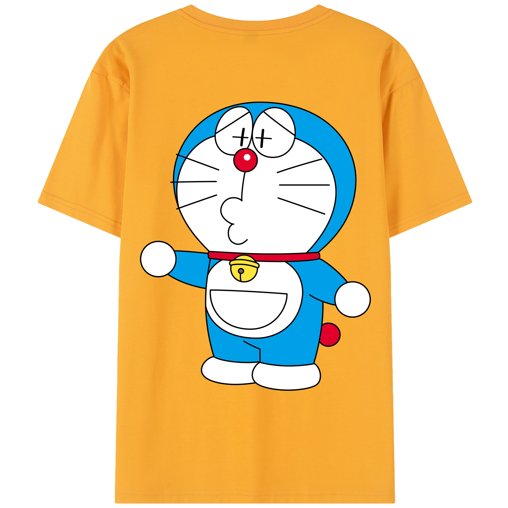 （画像用） ドラえもん Doraemon レディース半袖Tシャツ(バックプリント)