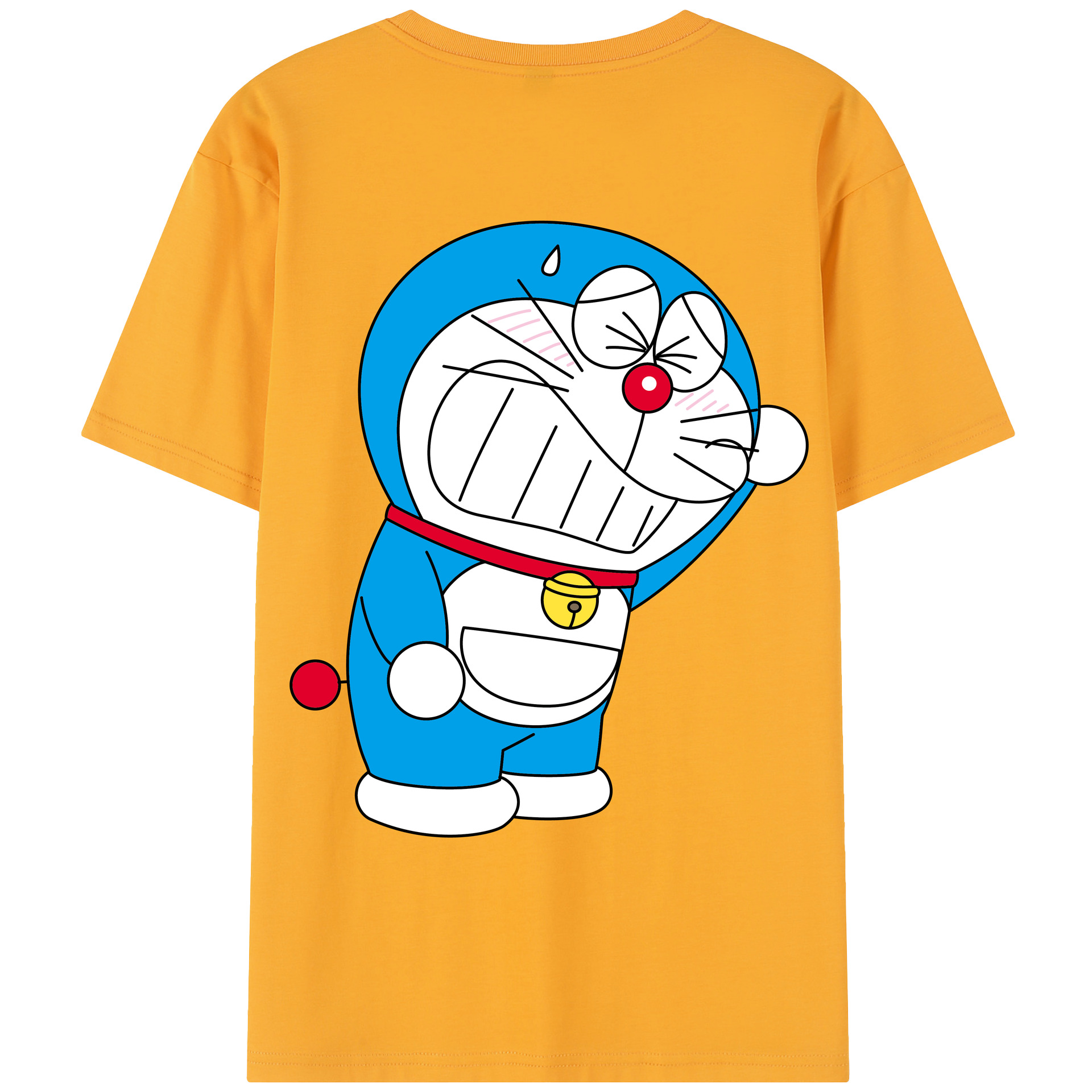 （画像用） ドラえもん Doraemon レディース半袖Tシャツ(バックプリント)