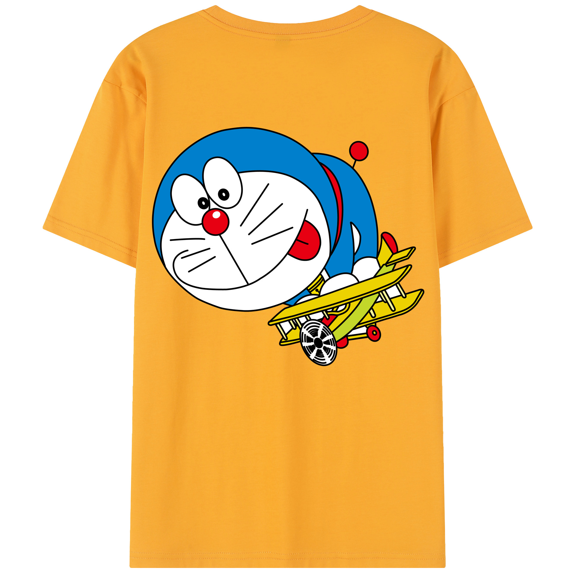 （画像用） ドラえもん Doraemon レディース半袖Tシャツ(バックプリント)