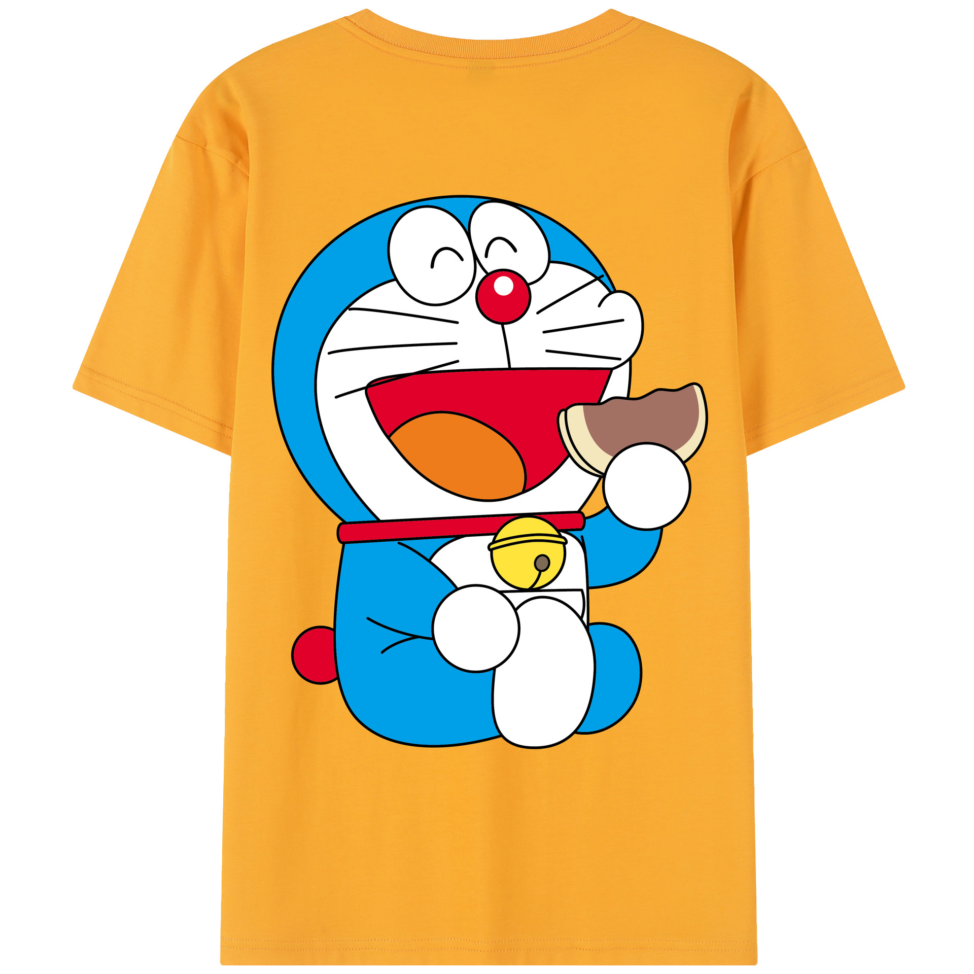 （画像用） ドラえもん Doraemon レディース半袖Tシャツ(バックプリント)