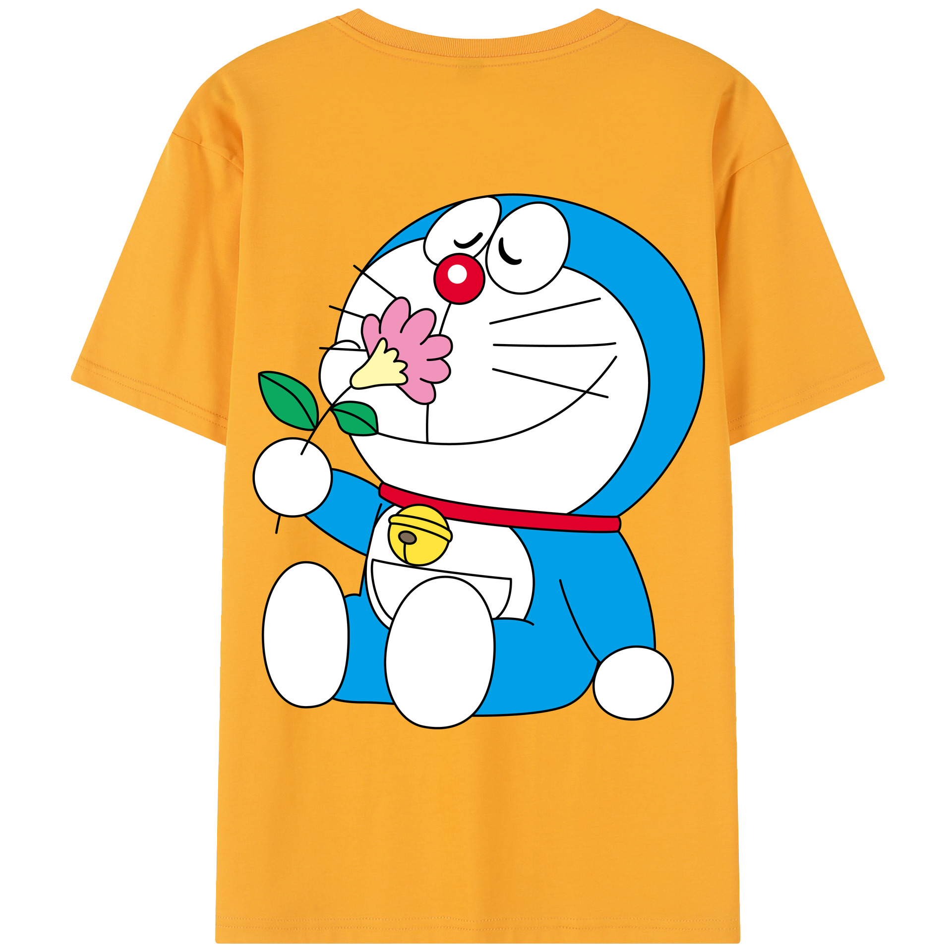 （画像用） ドラえもん Doraemon レディース半袖Tシャツ(バックプリント)