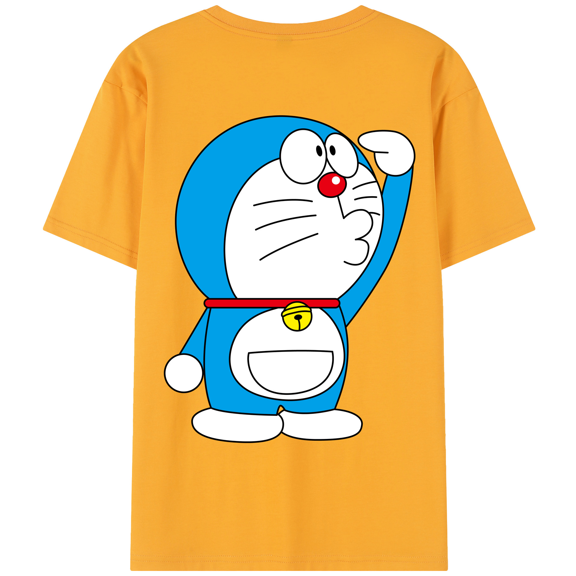 （画像用） ドラえもん Doraemon レディース半袖Tシャツ(バックプリント)