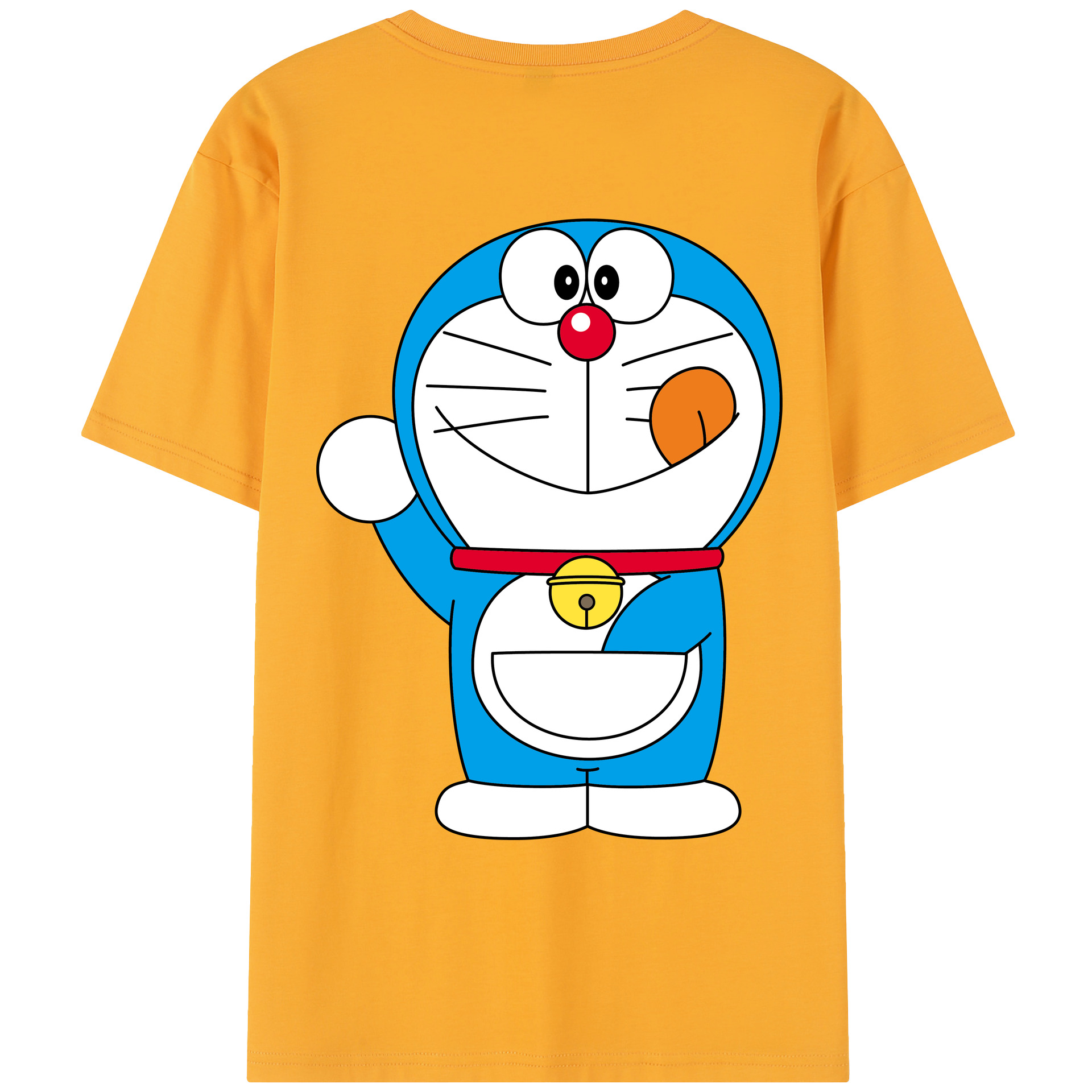 （画像用） ドラえもん Doraemon レディース半袖Tシャツ(バックプリント)