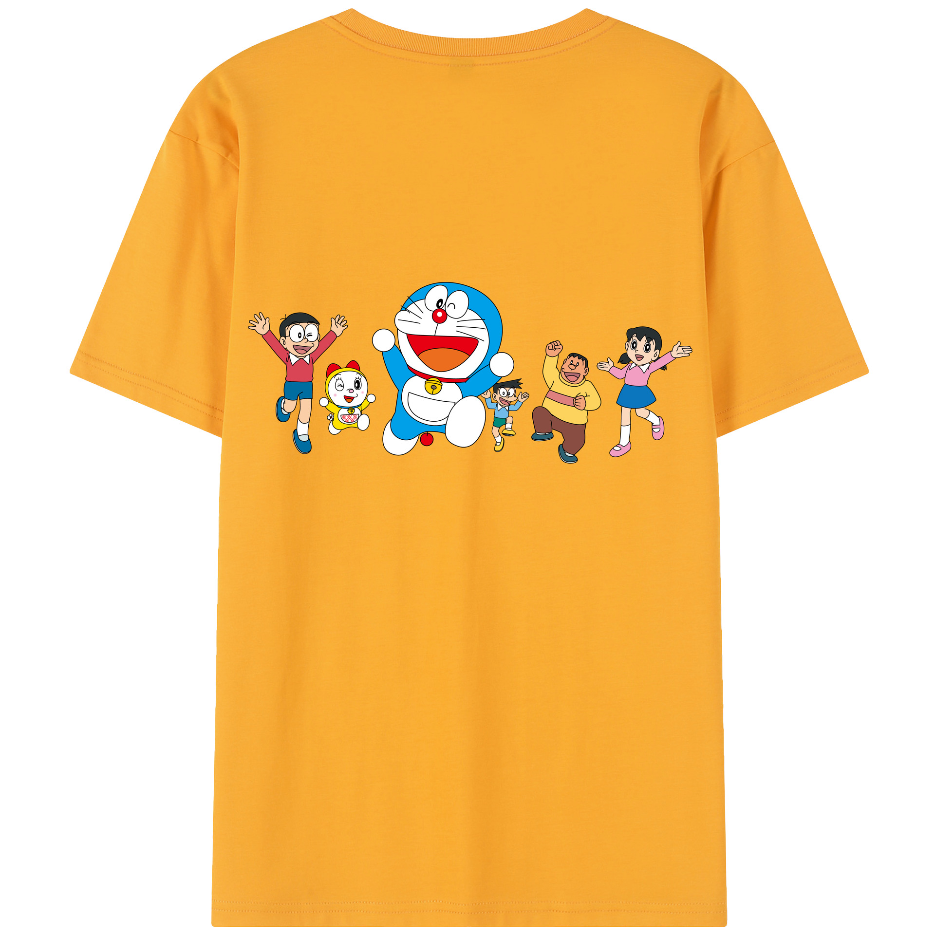 （画像用） ドラえもん 骨川 スネ夫 Doraemon Honekawa Suneo レディース半袖Tシャツ(バックプリント)