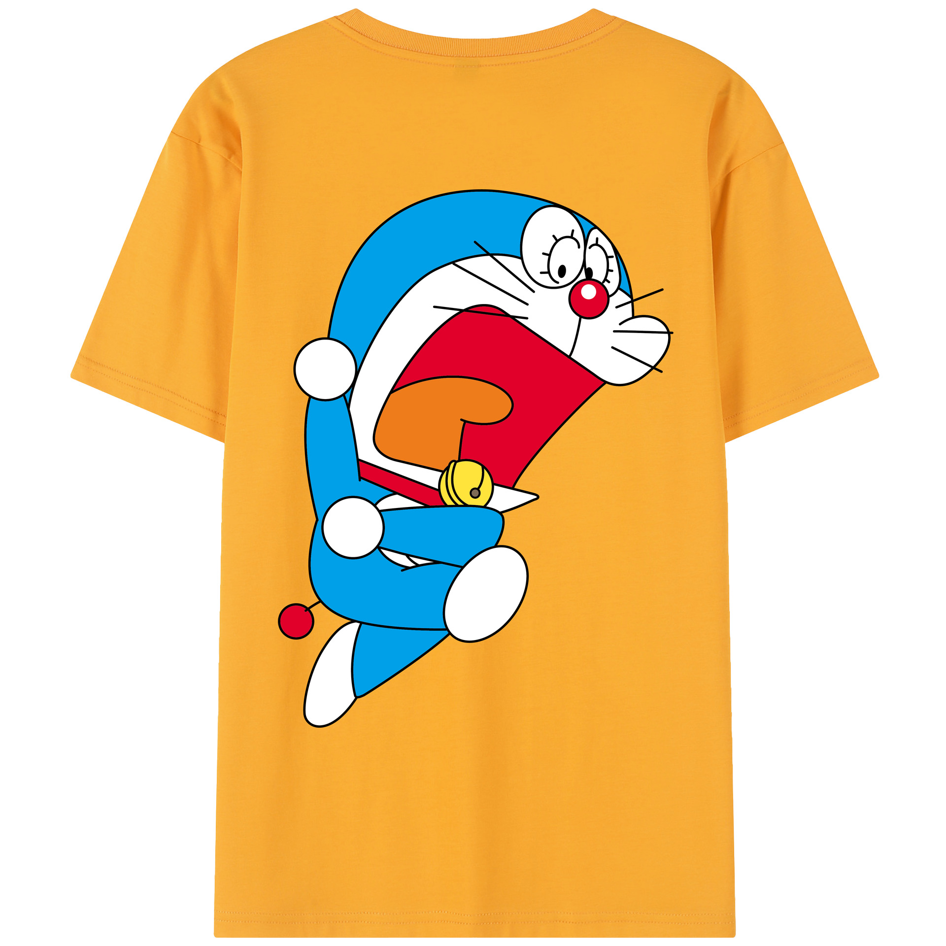 （画像用） ドラえもん Doraemon レディース半袖Tシャツ(バックプリント)