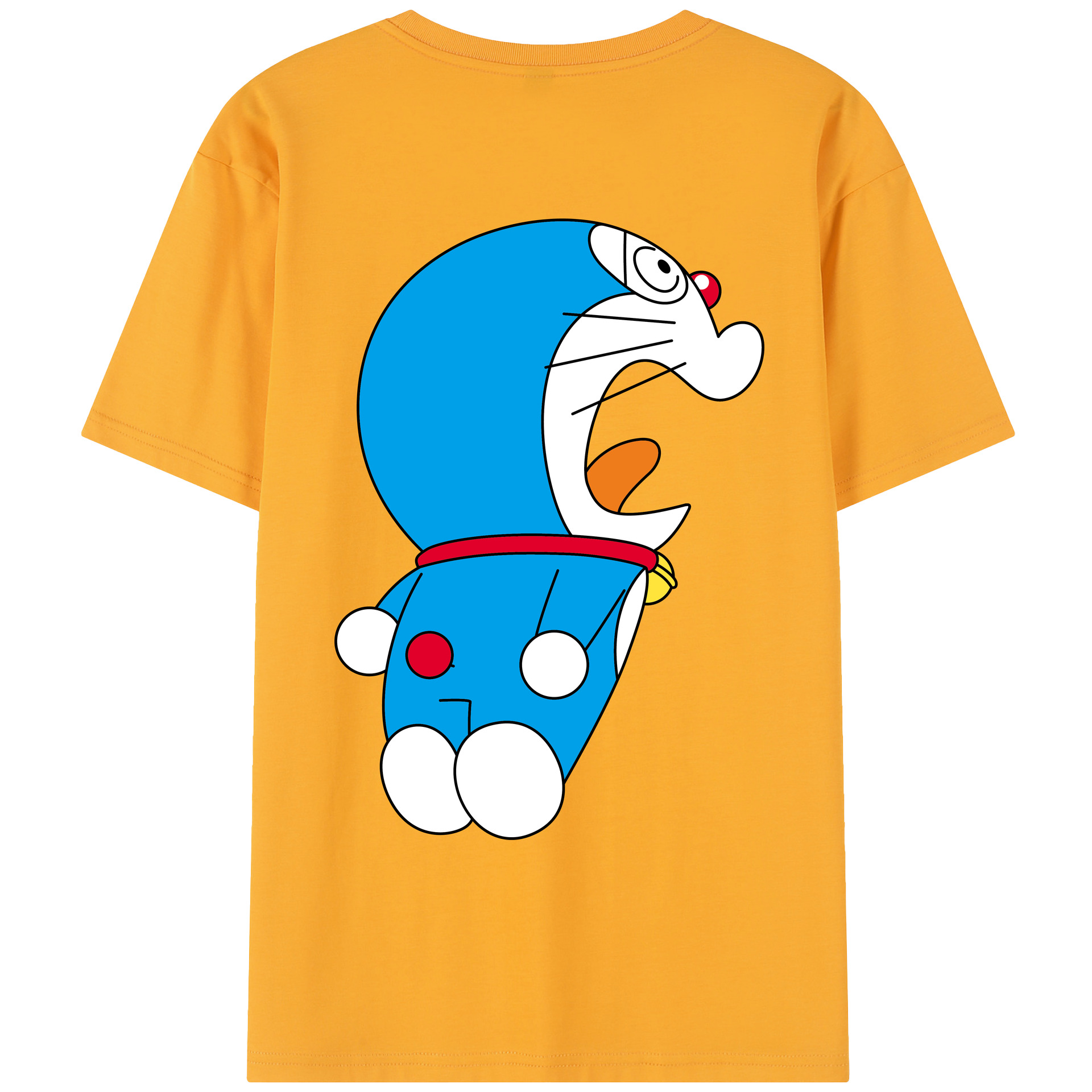 （画像用） ドラえもん Doraemon レディース半袖Tシャツ(バックプリント)