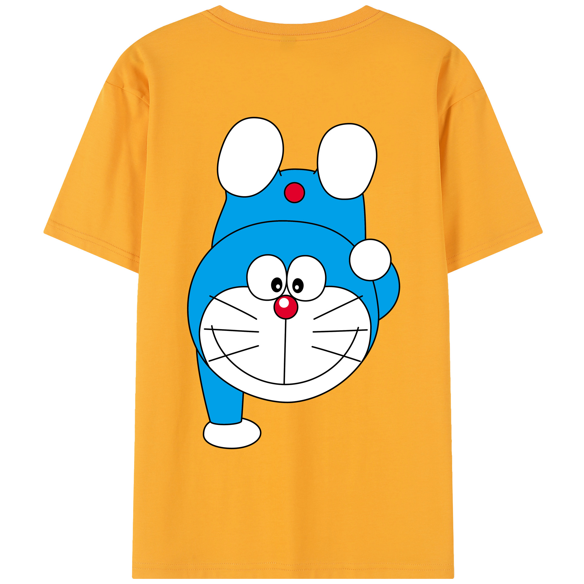 （画像用） ドラえもん Doraemon レディース半袖Tシャツ(バックプリント)