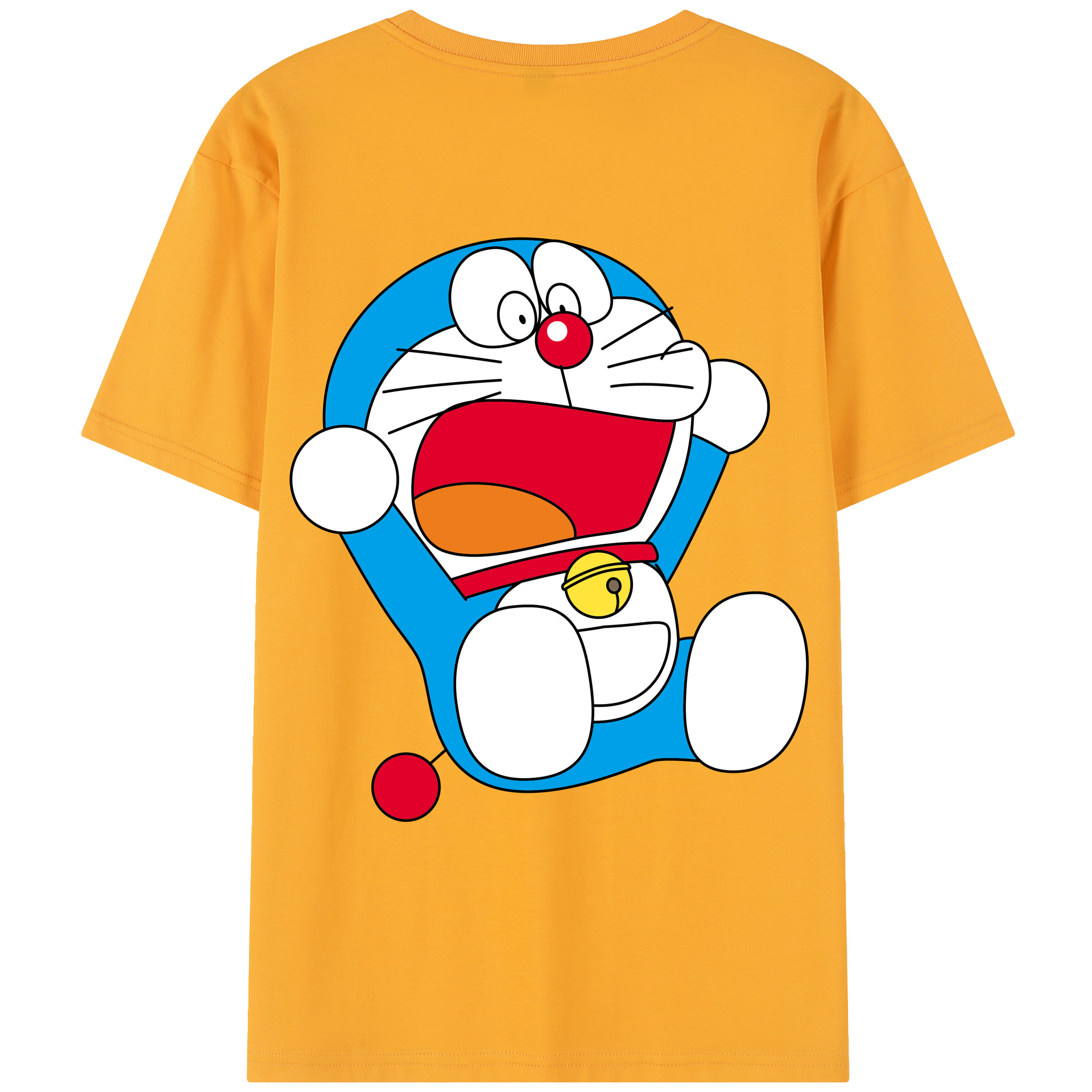 （画像用） ドラえもん Doraemon レディース半袖Tシャツ(バックプリント)