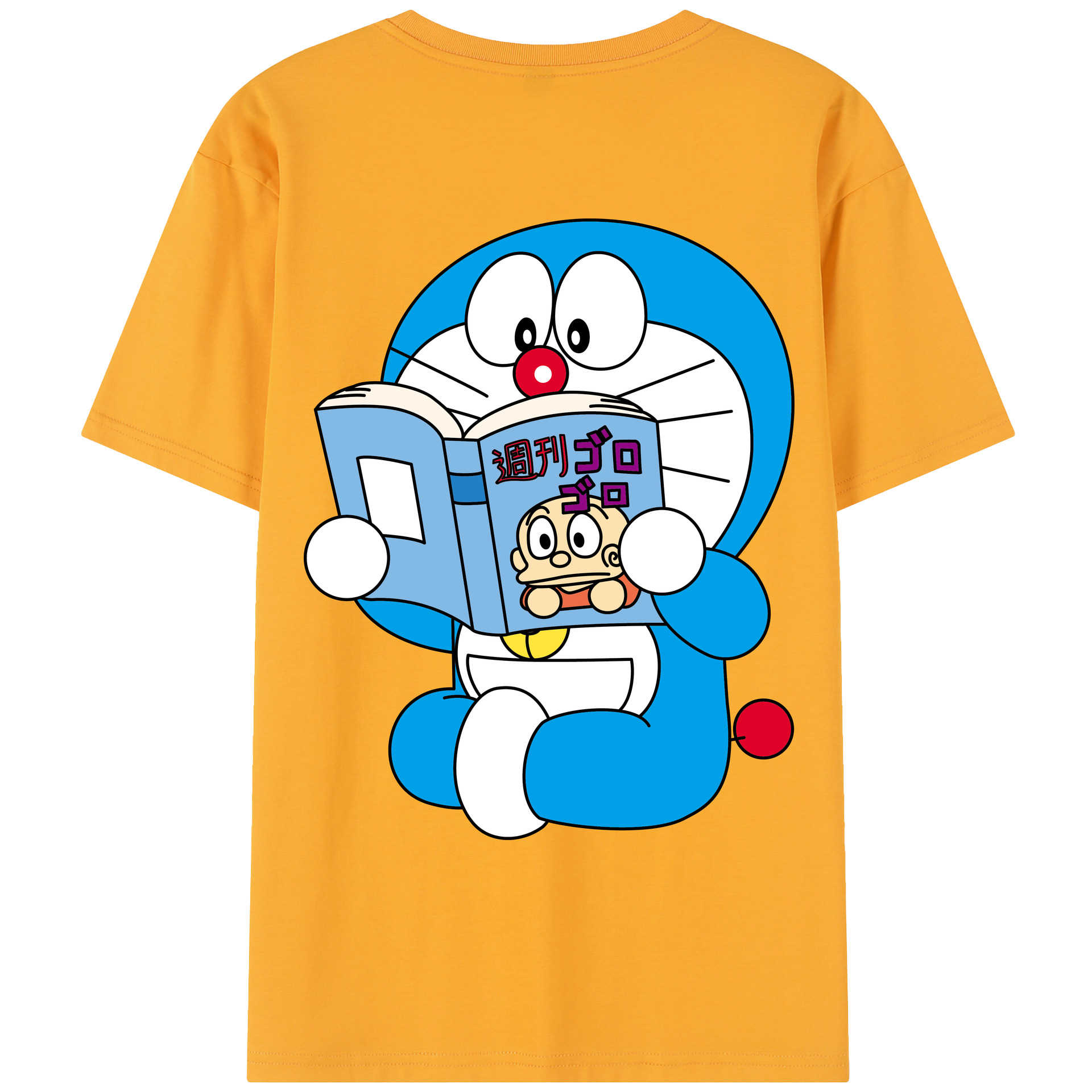 （画像用） ドラえもん Doraemon レディース半袖Tシャツ(バックプリント)