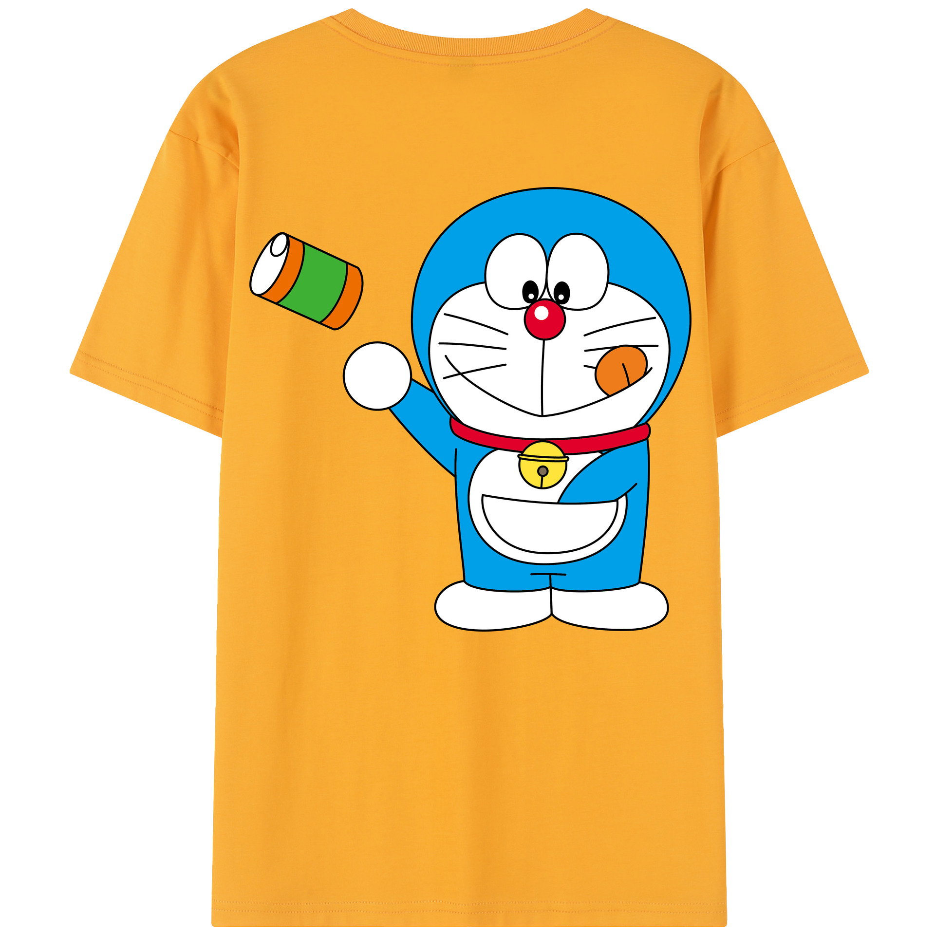 （画像用） ドラえもん Doraemon レディース半袖Tシャツ(バックプリント)
