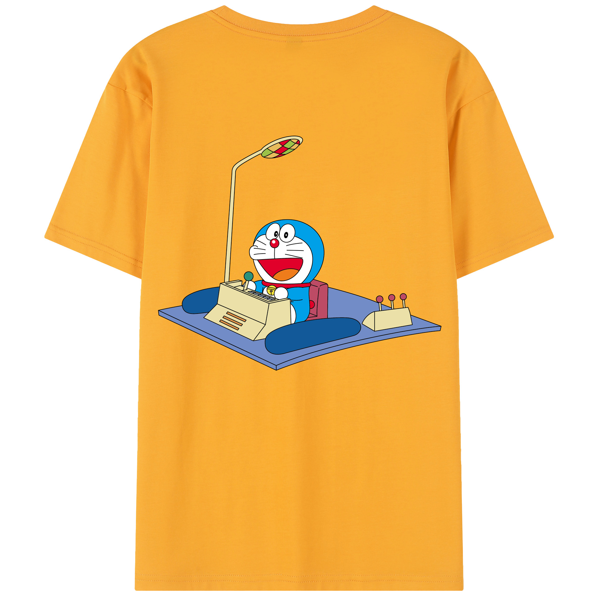 （画像用） ドラえもん Doraemon レディース半袖Tシャツ(バックプリント)