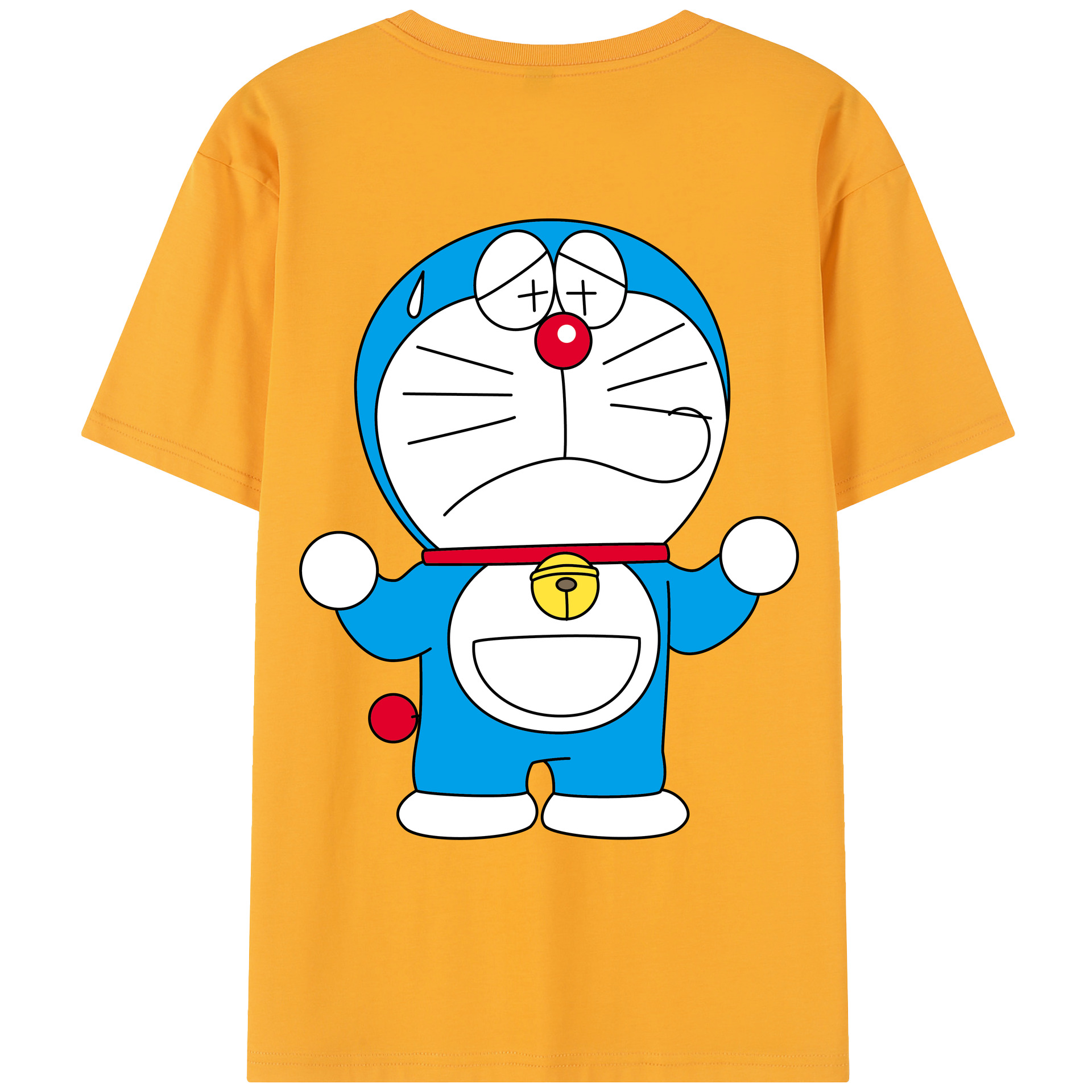 （画像用） ドラえもん Doraemon レディース半袖Tシャツ(バックプリント)
