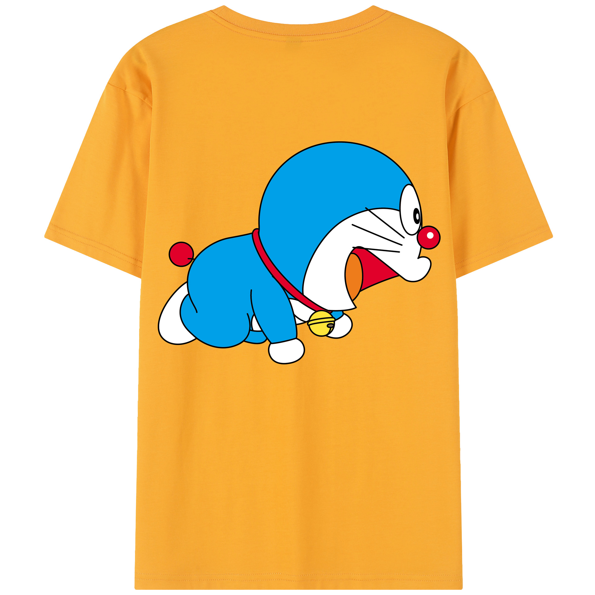（画像用） ドラえもん Doraemon レディース半袖Tシャツ(バックプリント)