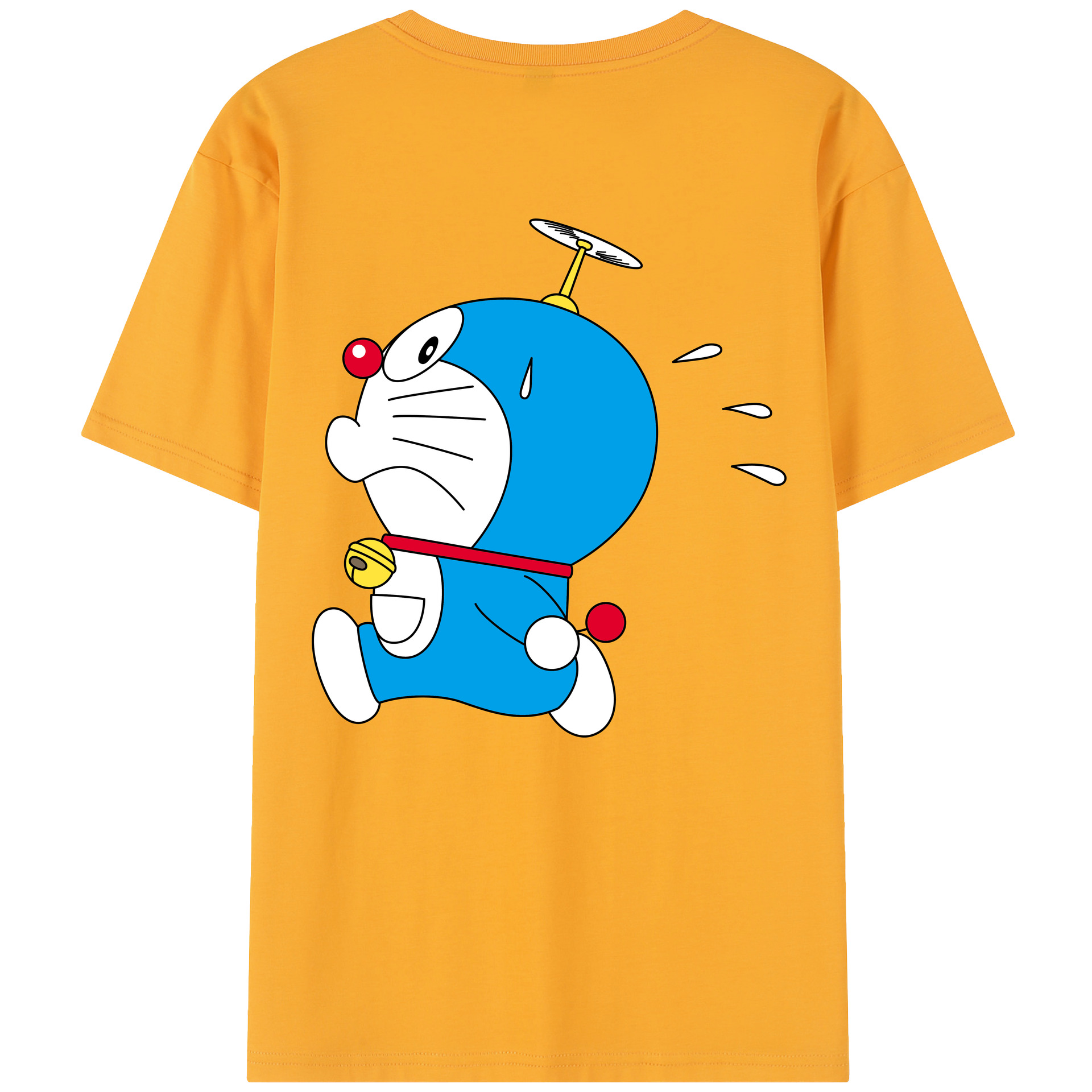 （画像用） ドラえもん Doraemon レディース半袖Tシャツ(バックプリント)
