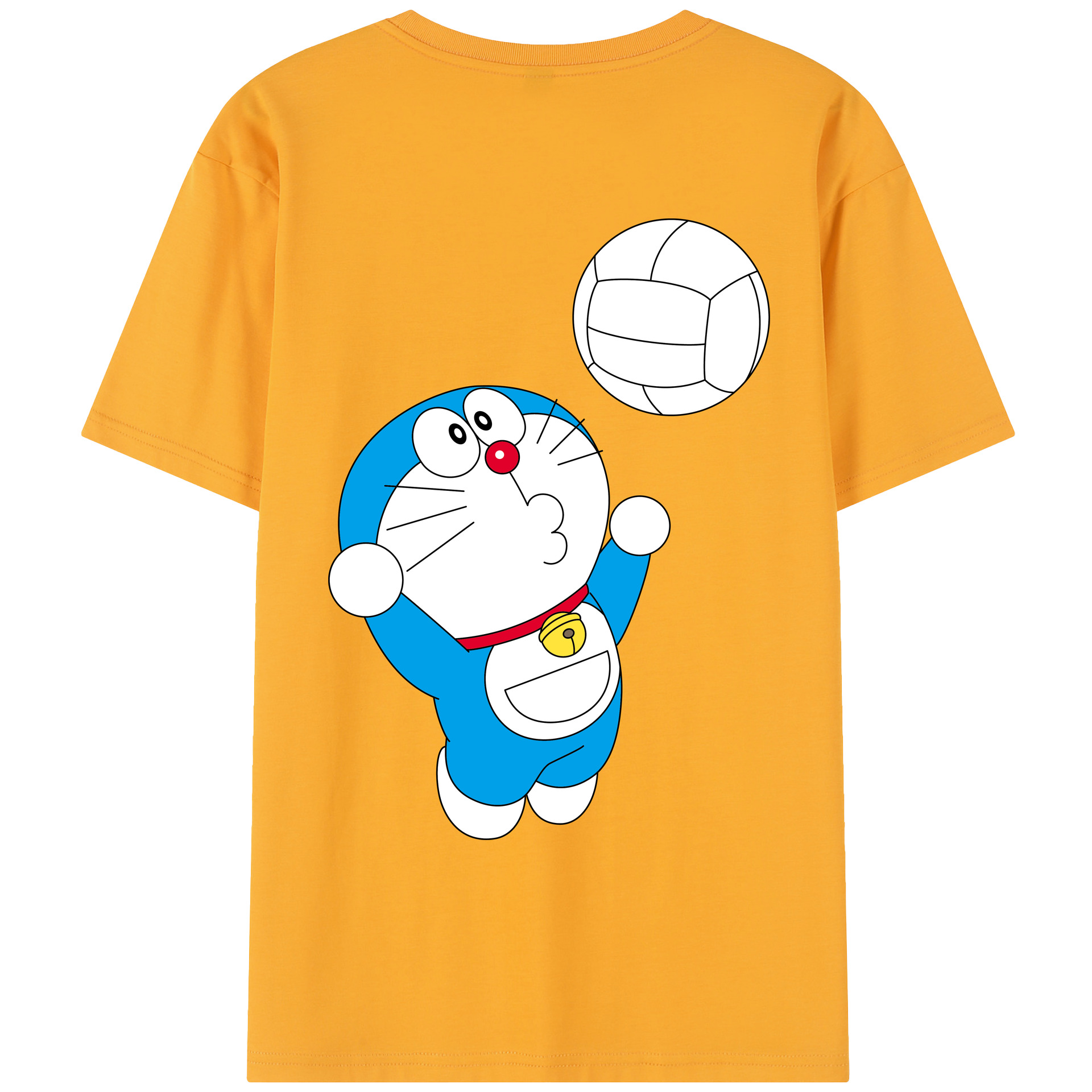 （画像用） ドラえもん Doraemon レディース半袖Tシャツ(バックプリント)