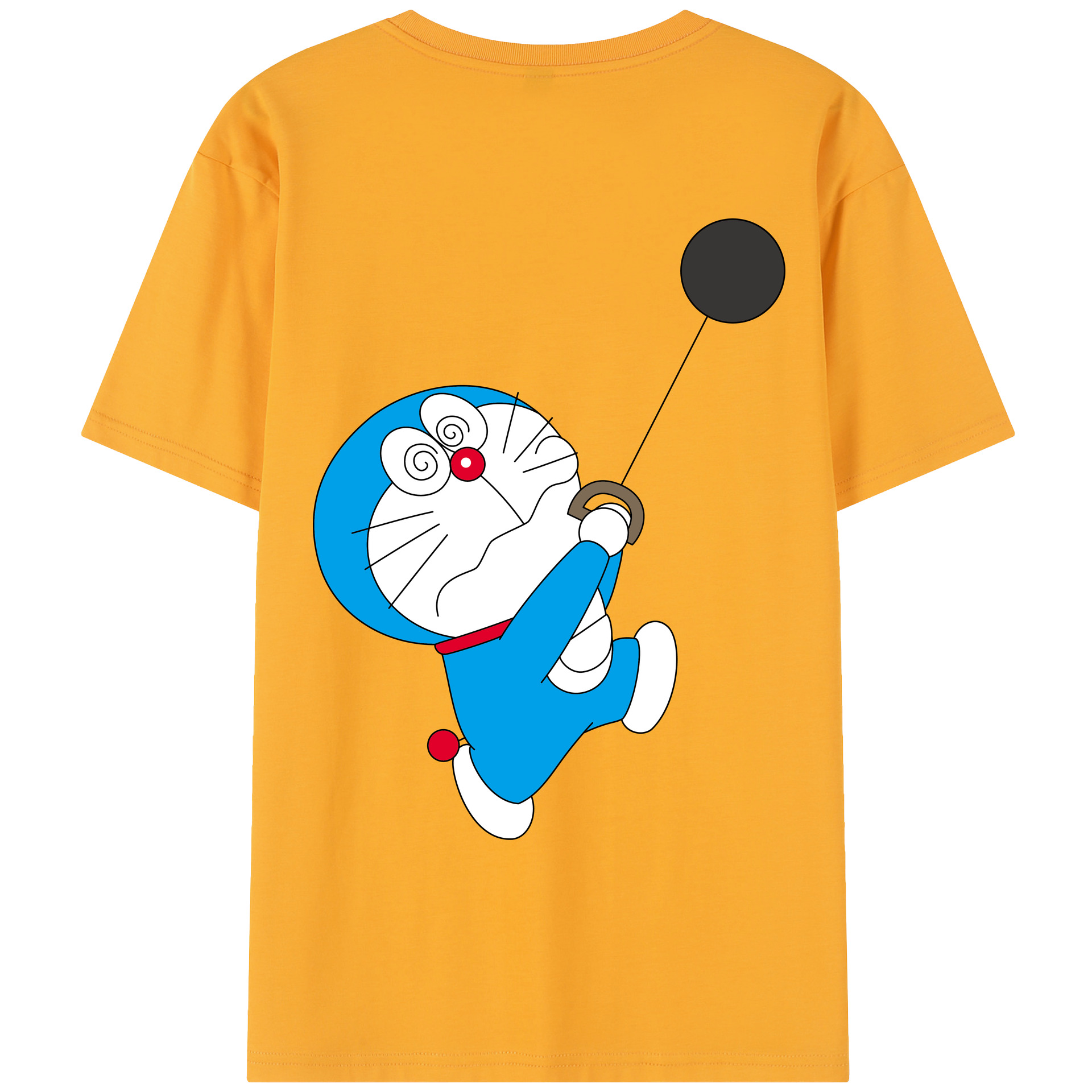 （画像用） ドラえもん Doraemon レディース半袖Tシャツ(バックプリント)