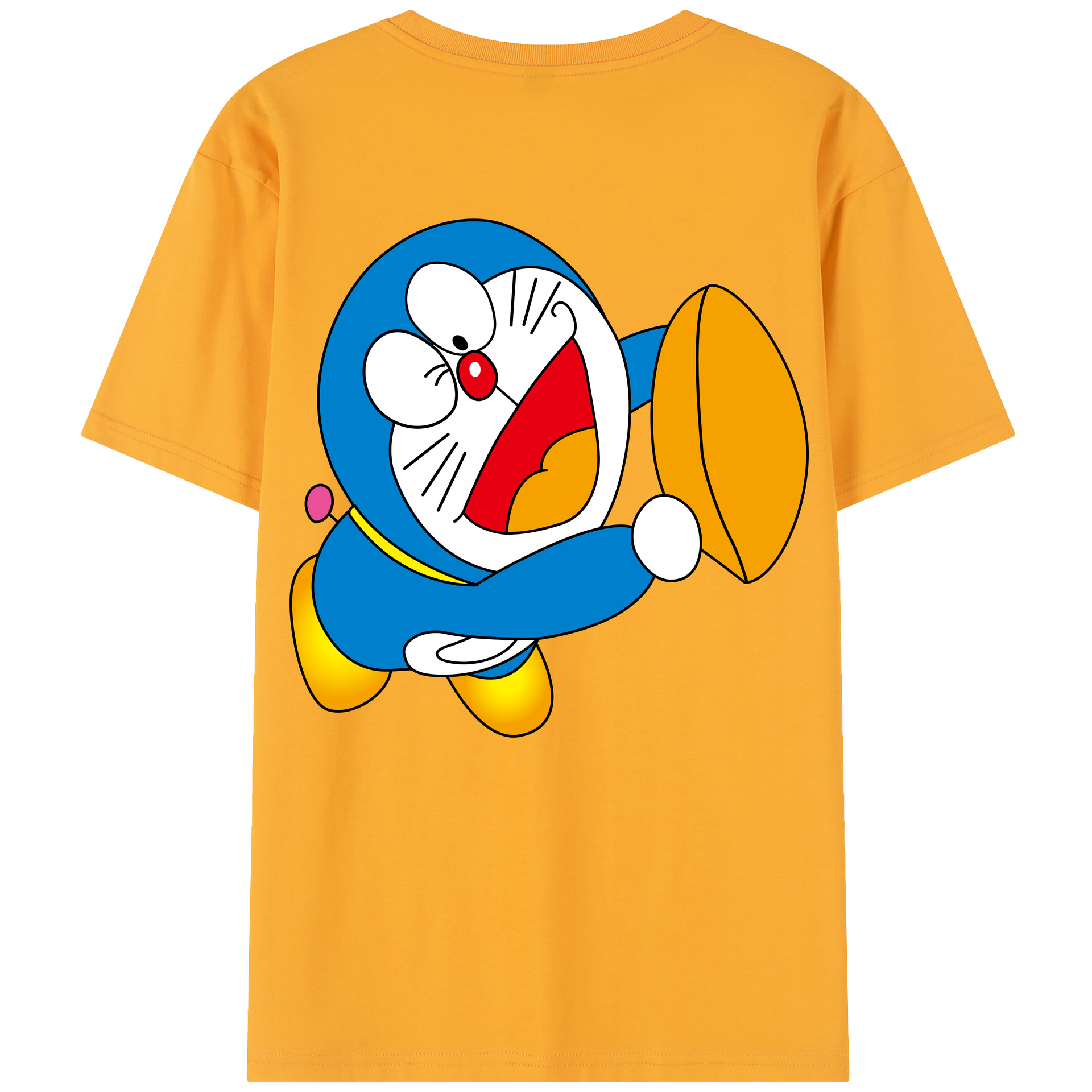 （画像用） ドラえもん Doraemon レディース半袖Tシャツ(バックプリント)
