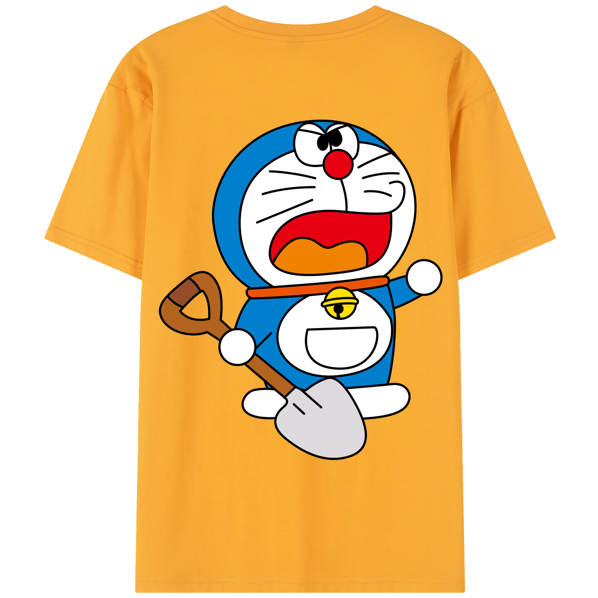 （画像用） ドラえもん Doraemon レディース半袖Tシャツ(バックプリント)