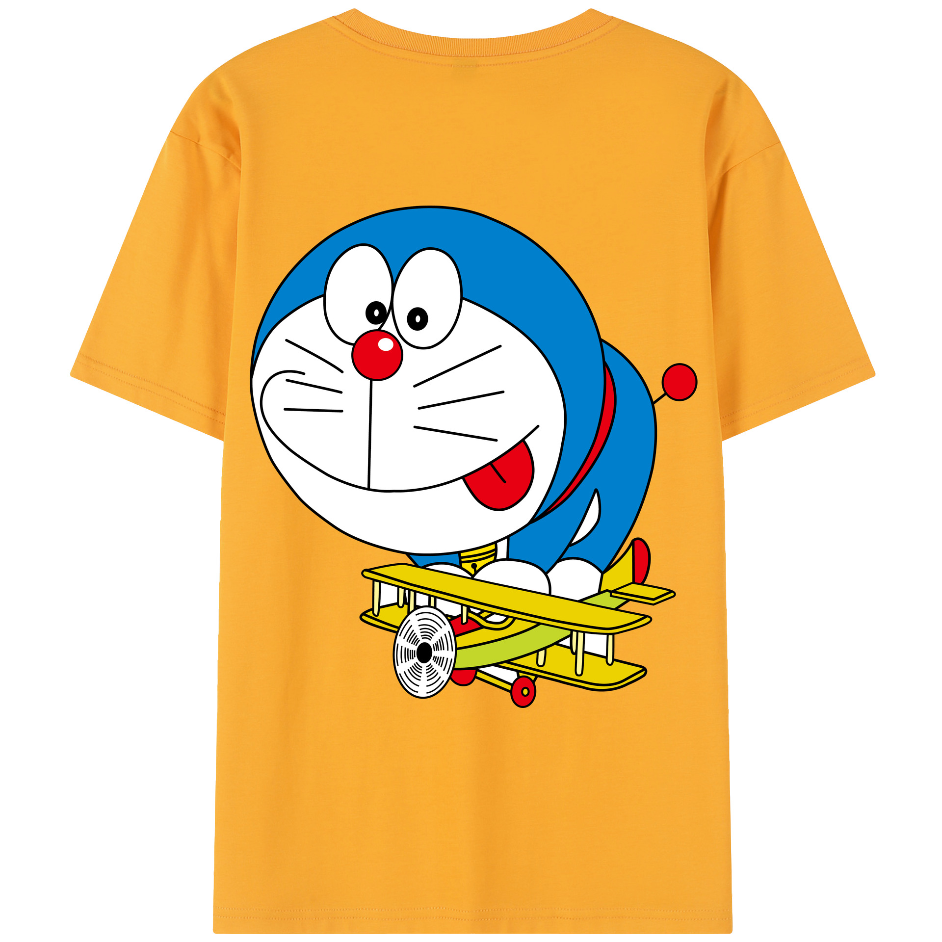 （画像用） ドラえもん Doraemon レディース半袖Tシャツ(バックプリント)